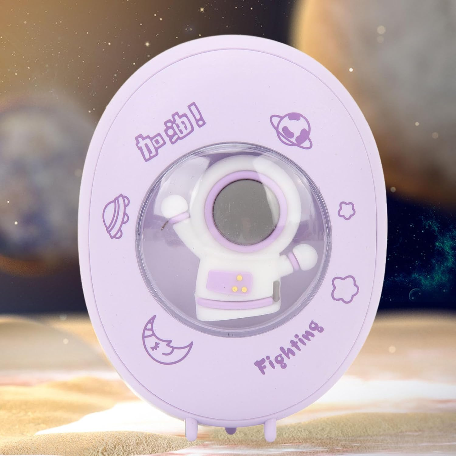 Hand Warmer, ABS Electric Hand Heater Portable Safe Rechargeable for Outdoor (Purple) image number 5