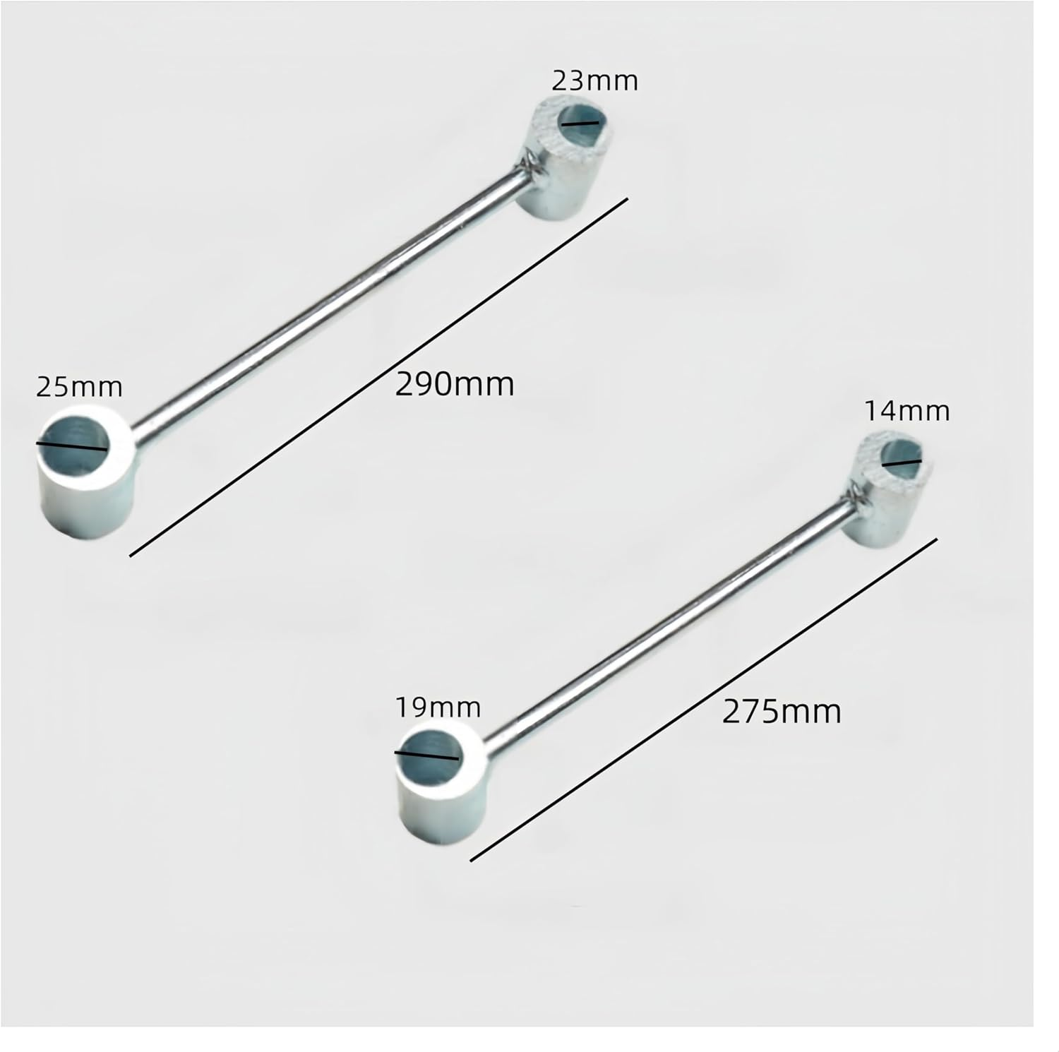 2 Pcs Hinge Gap Adjustment Tool-Door Hinge Door Hinge Adjustment Tool,Double Head Hinge, Pivot Adjustment Spanner (14Mm-19Mm, 23Mm-25Mm) image number 2