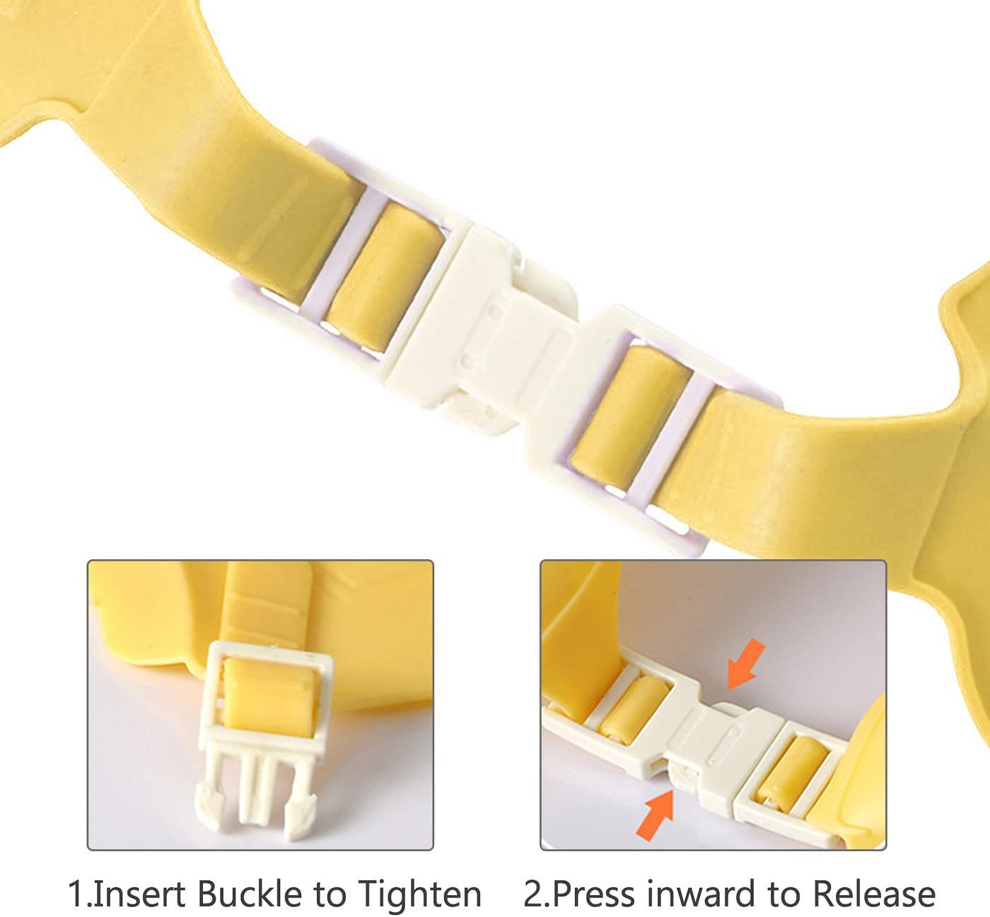 FUNUPUP 2 Pack Baby Shower Cap, Kids Shampoo Shower Bath Cap Adjustable Hair Washing Shampoo Shield Baby Visor for Eyes and Ears Protector (Dinosaur) image number 2