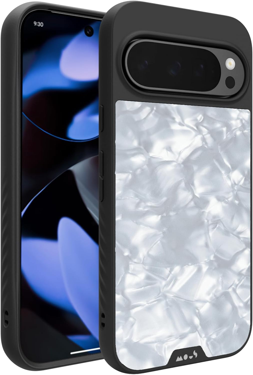 Mous for Google Pixel 10/10 Pro (2025) Case, Compatible with Qi2 Magsafe and Pixelsnap - Limitless - Protective Pixel 10/10 Pro Walnut Case - Shockproof Phone Cover, Brown image number 3