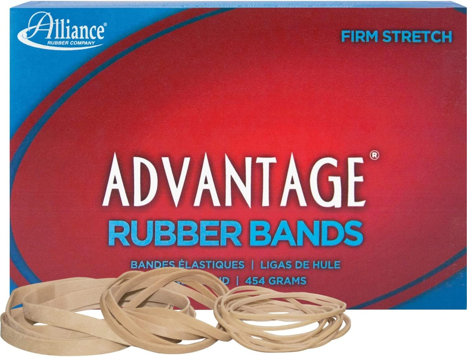 Alliance 26545 Rubber Bands No 54 1Lb. Assorted Sizes Natural image number 3