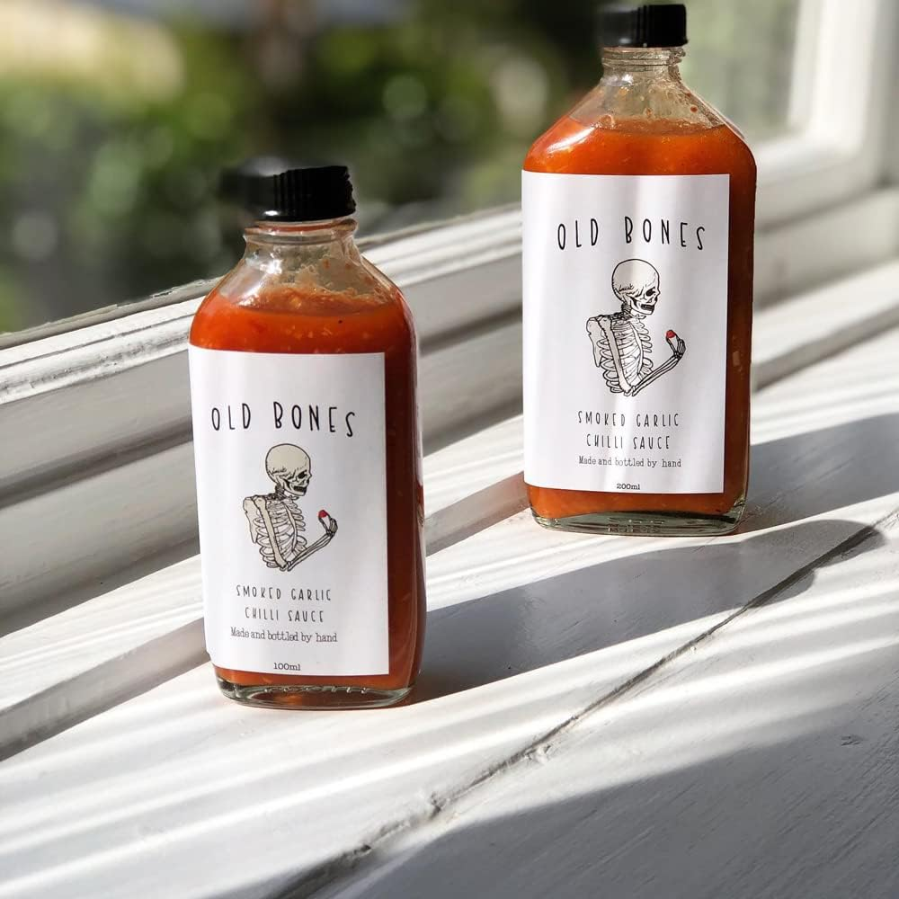 Old Bones Chilli Co - Smoked Garlic Chilli Sauce, 200G image number 3