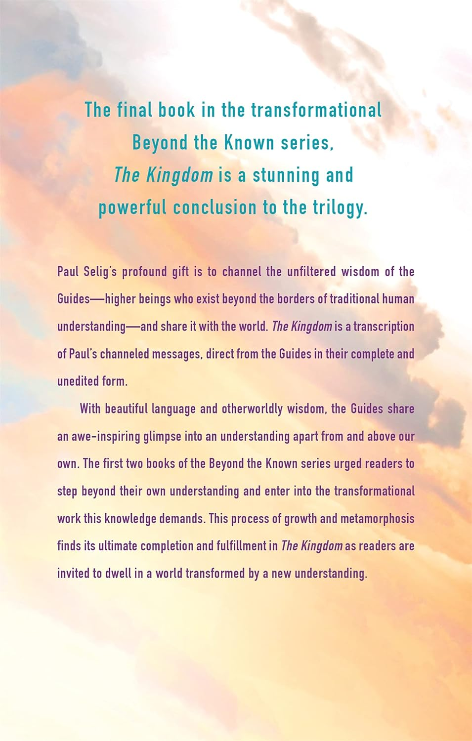 The Kingdom: a Channeled Text: 3