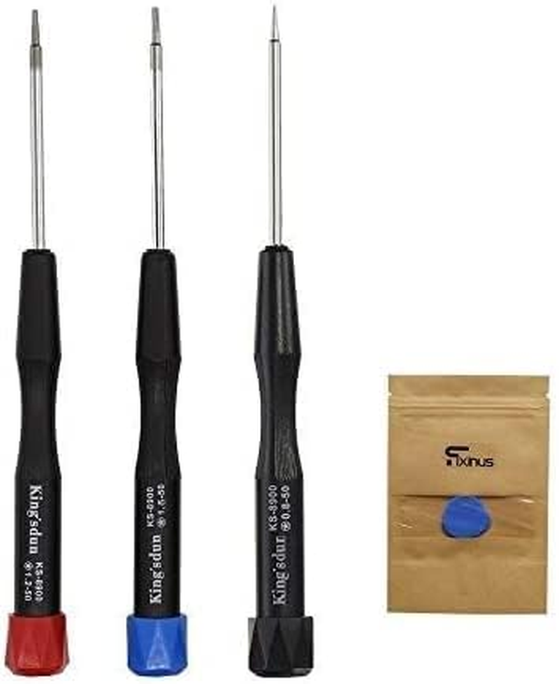 Portable Set of 3 Pentalobe Screwdrivers for Apple Iphone Macbook Pro Air Retina with 5 Star 0.8 1.2 1.5 or P2 P5 P6 or TS1 TS4 TS5