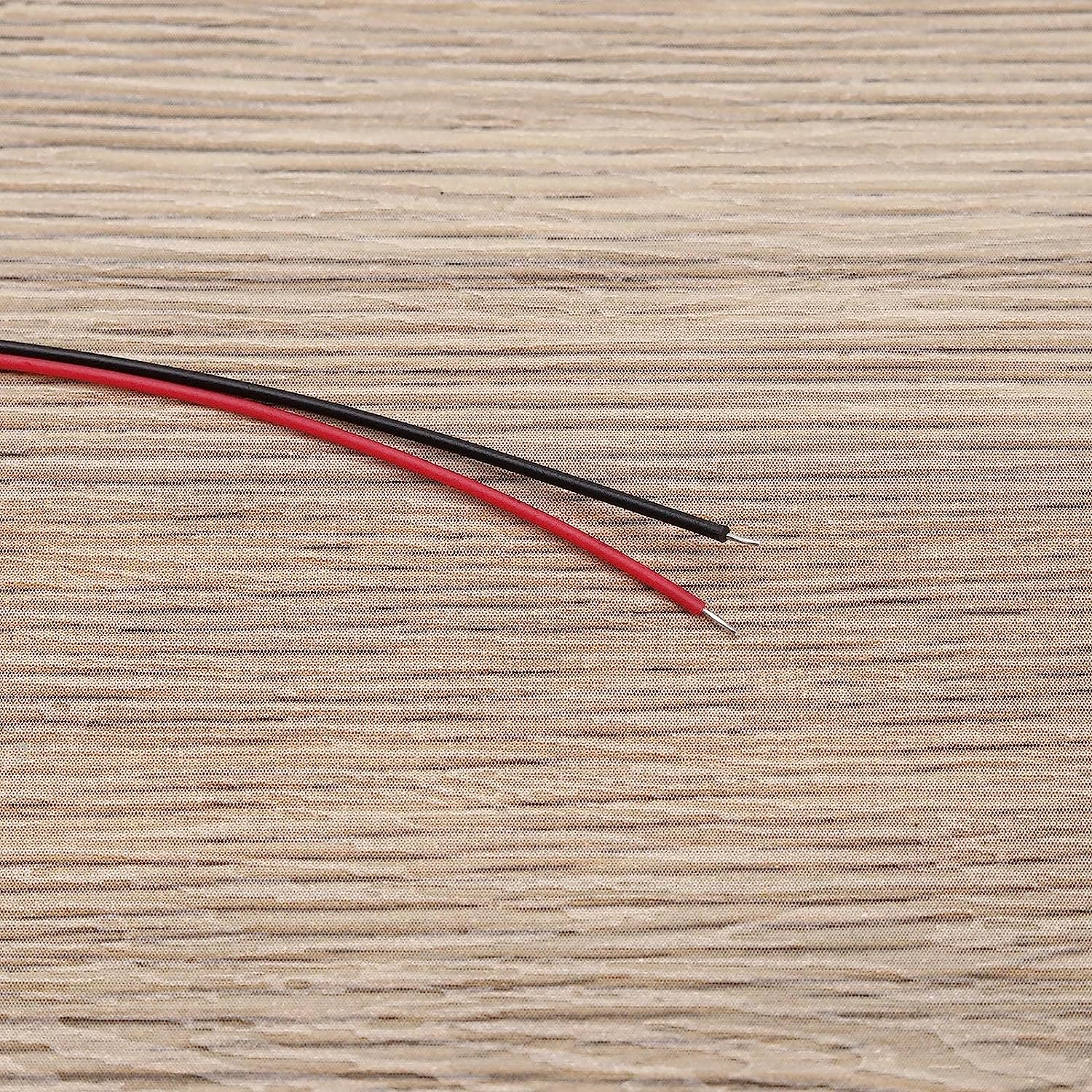 Emsea 20 Pairs JST Connector Cable 2 Pin 1.25Mm Pitch Male Female Plug Adapter Lead Extension Cable with 10Cm Wire for Mini RC Helicopter LED Strips