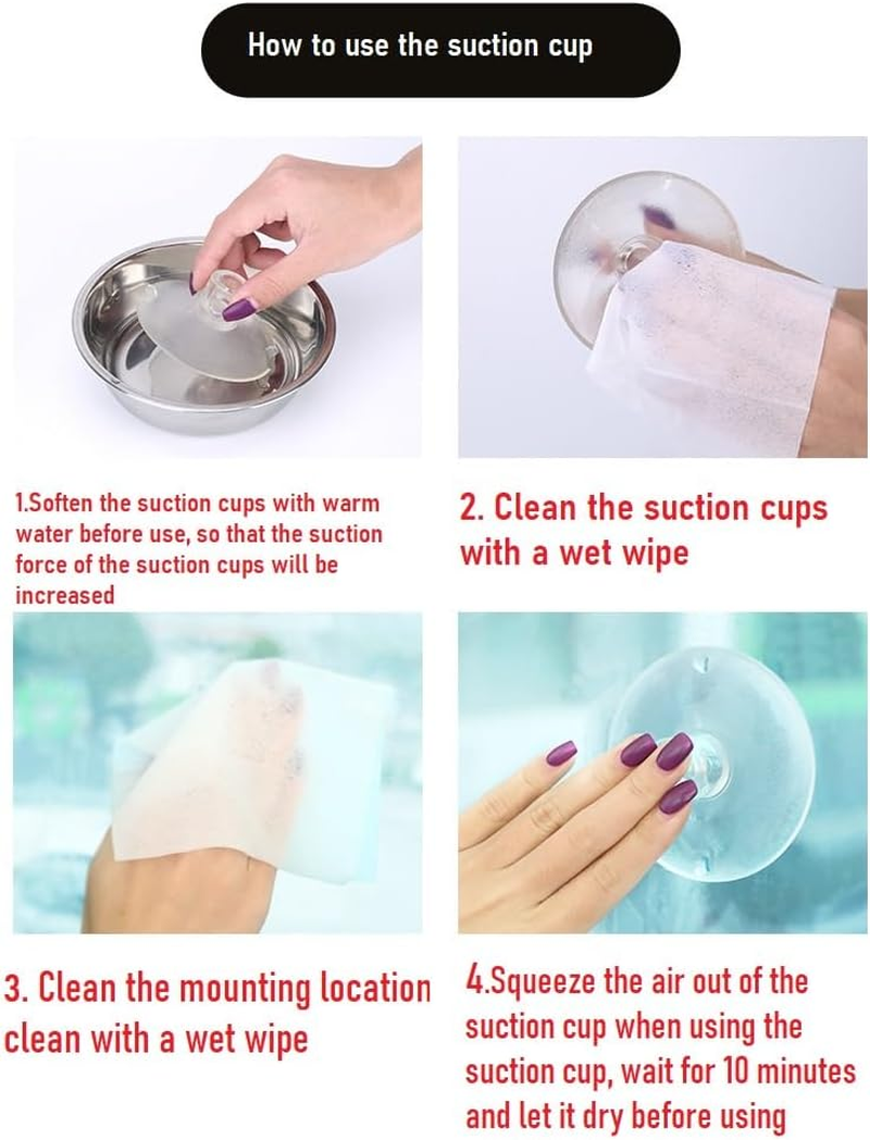 CYBERNOVA Cat Window Perch, Cat Hammock,Cat Window Bed for Indoor,Robust and Stable Cat Window Hammock with 4 Strong Suction Cups, Sturdy Metal Frame Cat Still Bed for Cats (Gray)