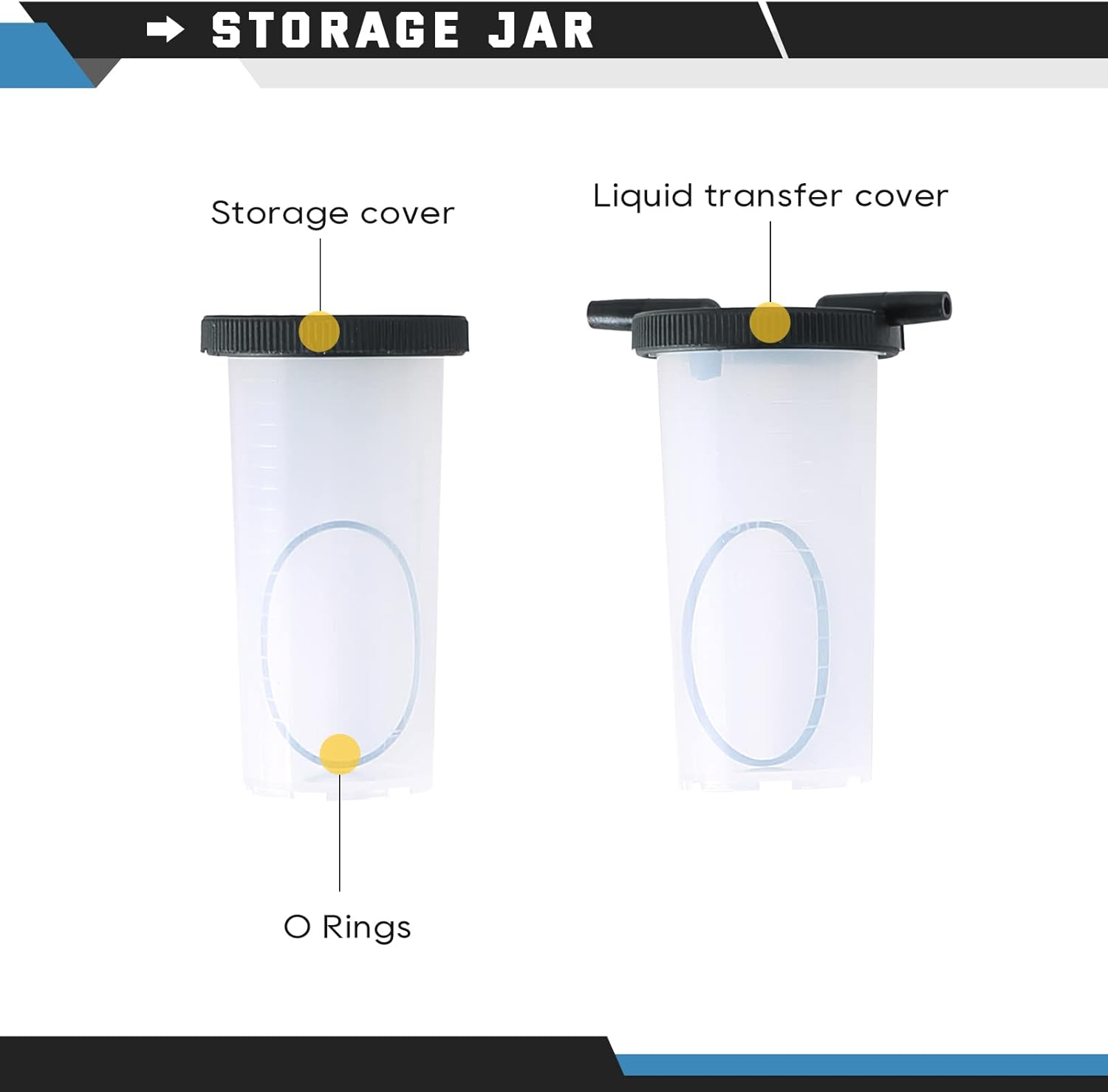 ATPEAM 21PCS Brake Bleeder Kit Hand Held Vacuum Pressure Pump Tester with Adapters One-Man Brake Clutch Fluid Oil Bleeding System Tool image number 3