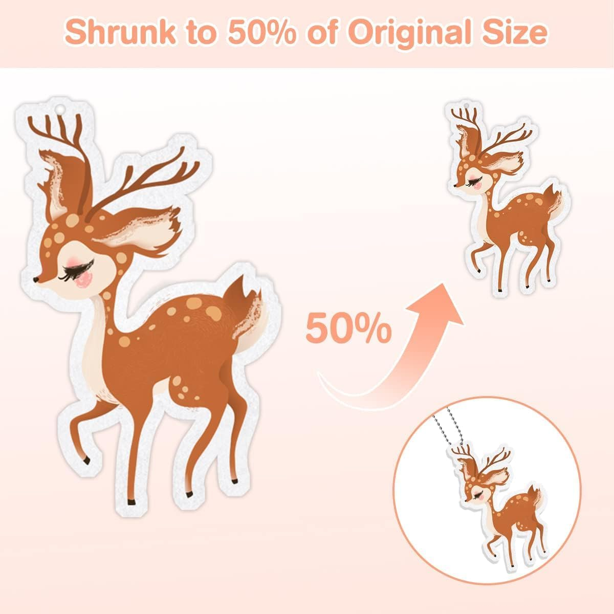 145 PCS Heat Shrink Plastic Sheets Kit,Shrinky Dink Sheets,Shrink Paper Sheets,Shrink Art,Shrink Plastic Kit,Shrinky Dink Lined Notebook Paper for DIY Mothers Day Gifts,Creative Art and Craft image number 5