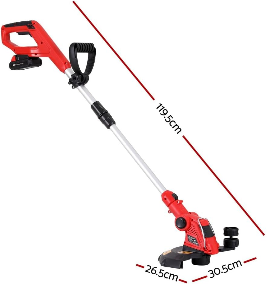 Giantz 20V Cordless String Trimmer Weed Wacker, Electric Weed Eater Grass Cutter Snipper for Lawn and Garden Edger image number 3