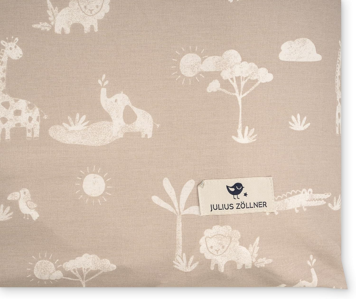 Julius Z&ouml;llner Cover for Changing Mat Made of Organic Cotton - Organic Jungle Dream Size 85/75 image number 4