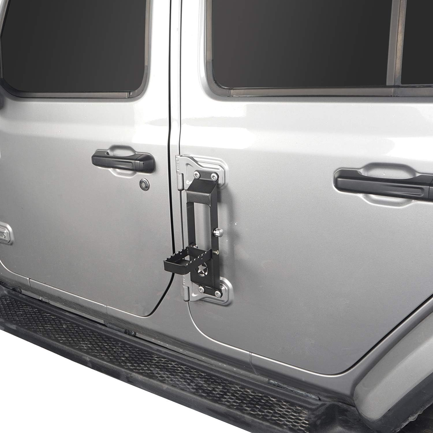 Hooke Road Star Sign (2 PCS) - Folding Style, Steel Material, White Color image number 3