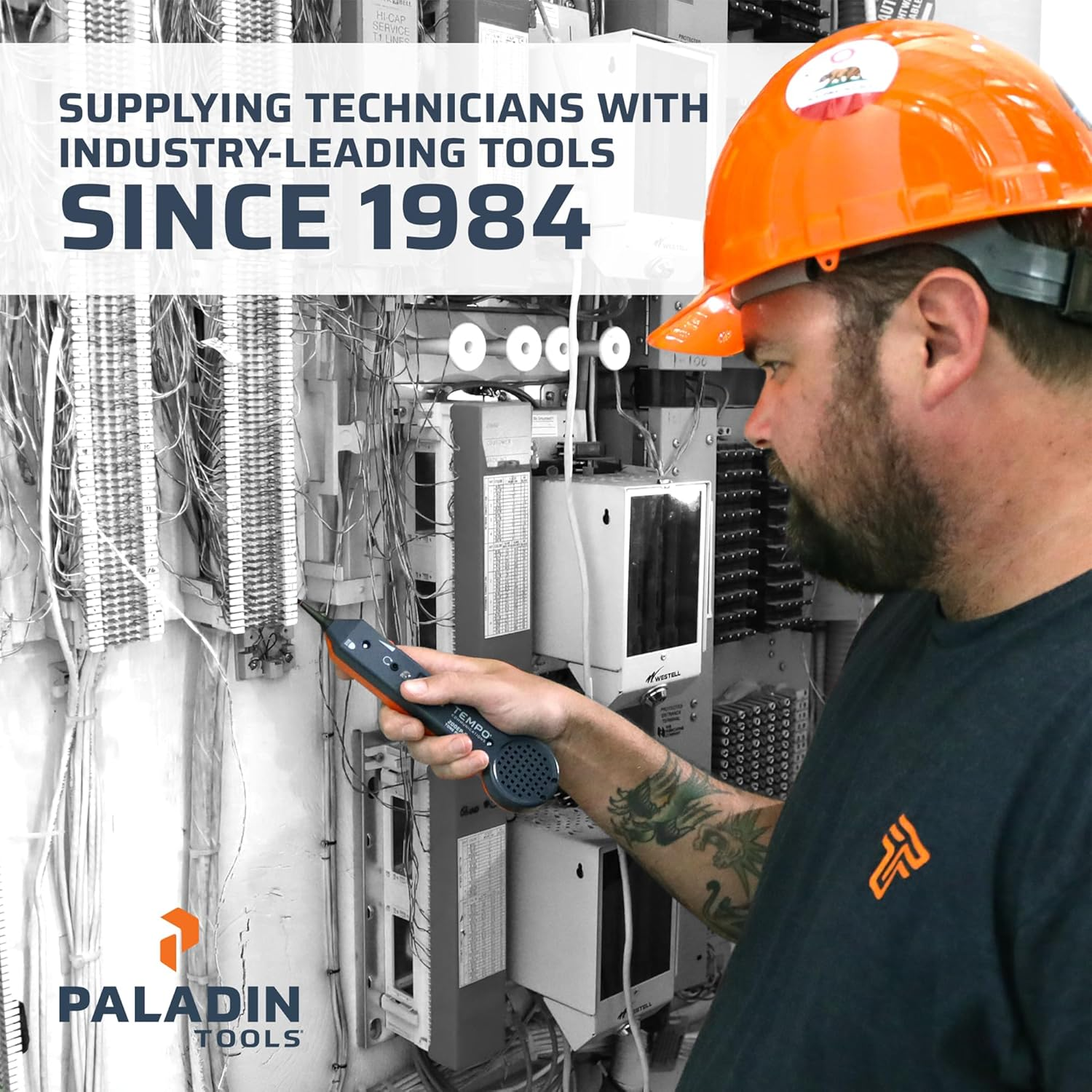 Paladin Tools 20-30 AWG Wire Stripper and Wire Cutter - Professional Grade, Heavy Duty Wire Stripping Tool image number 1