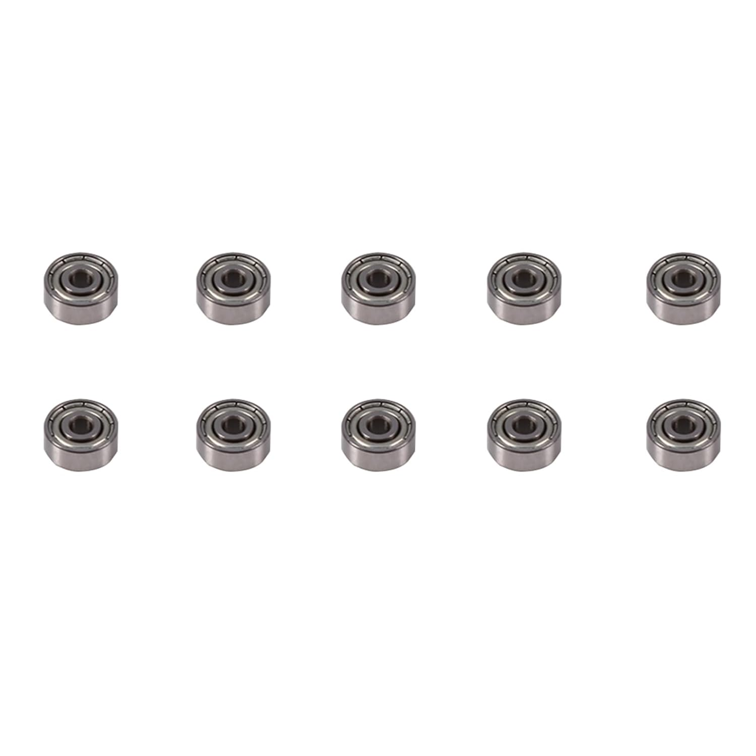 Carbon Steel Shielded Metric Sealed Bearings 623ZZ High Speed Long Life 10Pcs for Skateboards Inline Skates image number 6