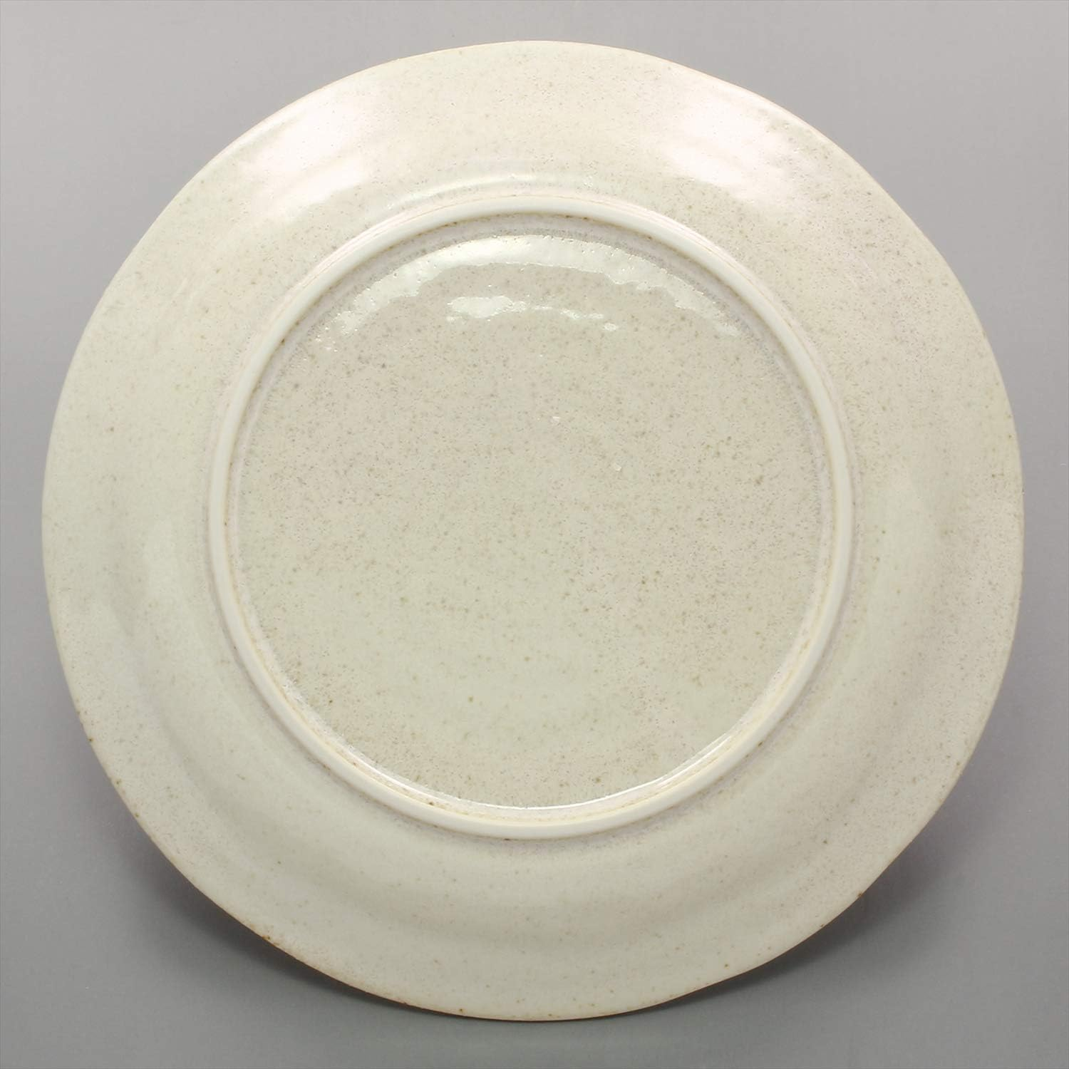 Mino Ware 130-0911 8.0 Plate, White Unofu image number 1