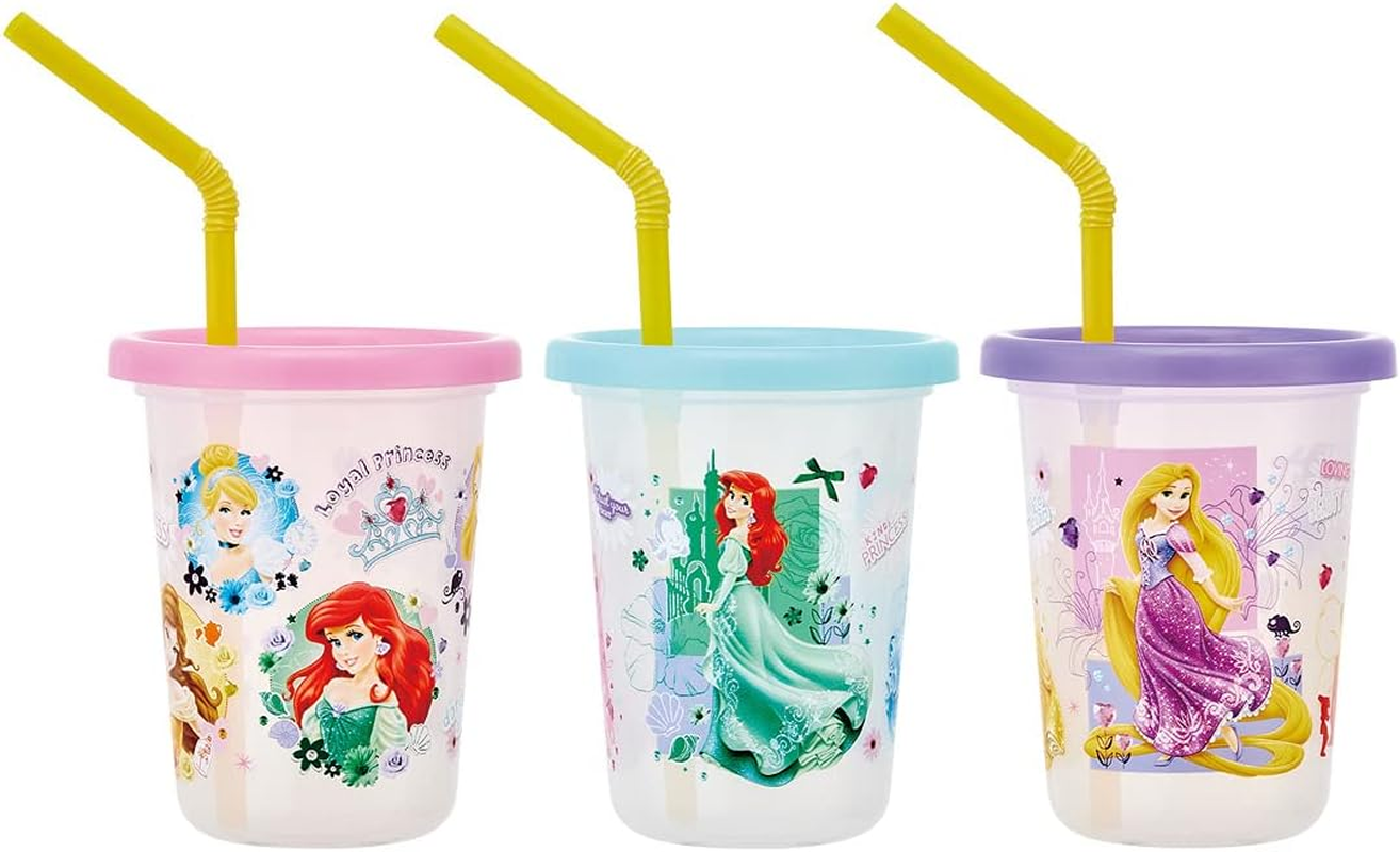 Skater SIH2ST-A Tumbler with Straw, 3 Pieces, Disney Cars 21, Made in Japan, 8.1 Fl Oz (230 Ml)