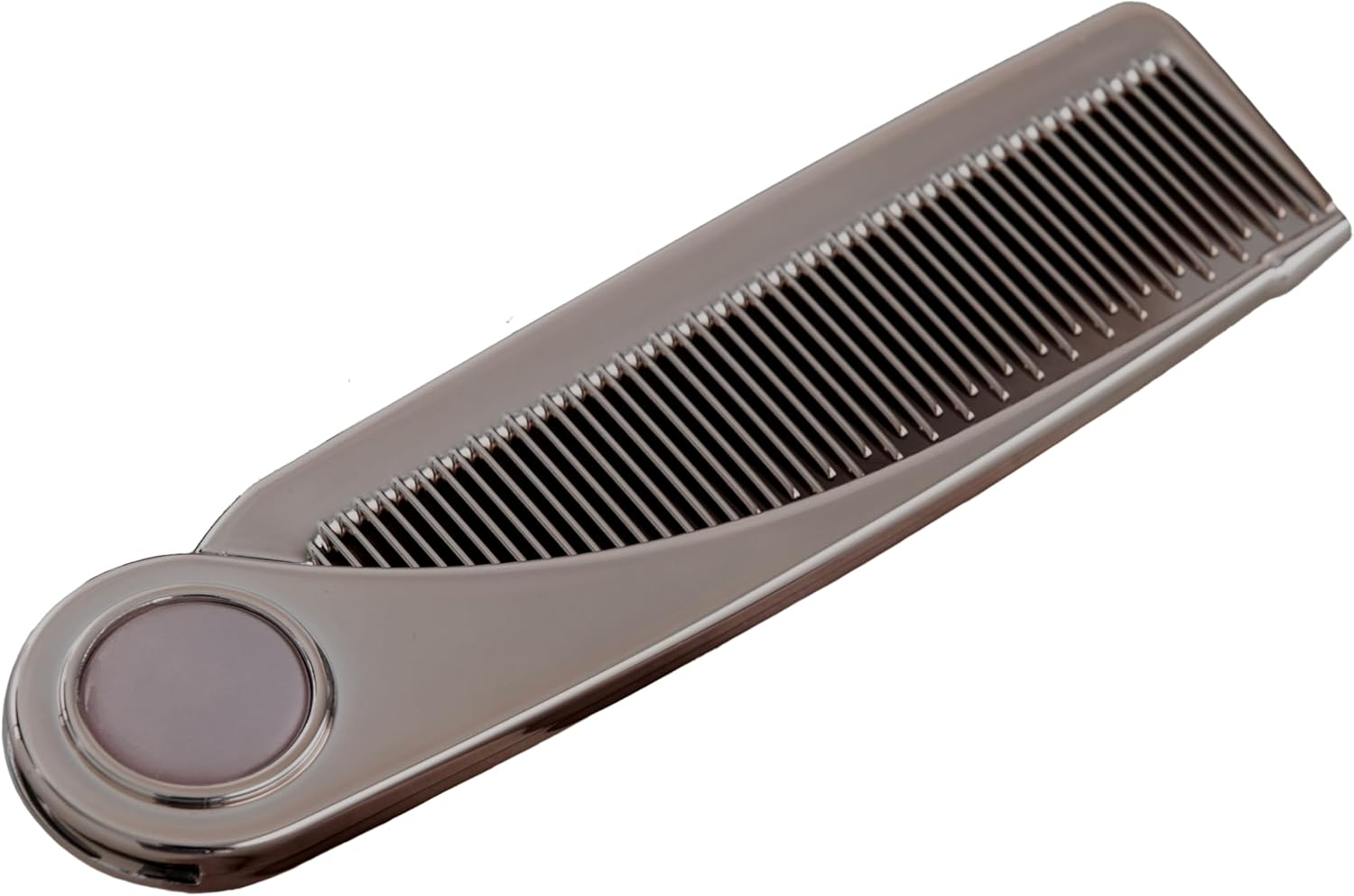 U-Ni Metal Black Foldable Hair Comb image number 2