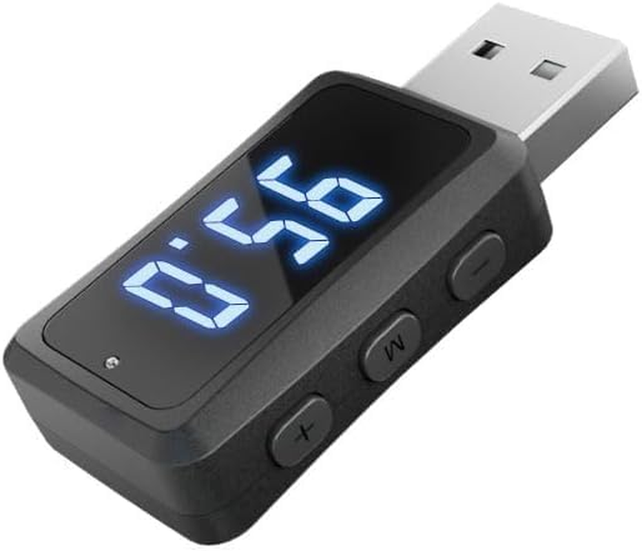 Car Bluetooth 5.3 Transmitter Receiver Handsfree Mini USB Power Car Kit Car Stereo Wireless Audio Adapter for Car Fm Radio image number 5