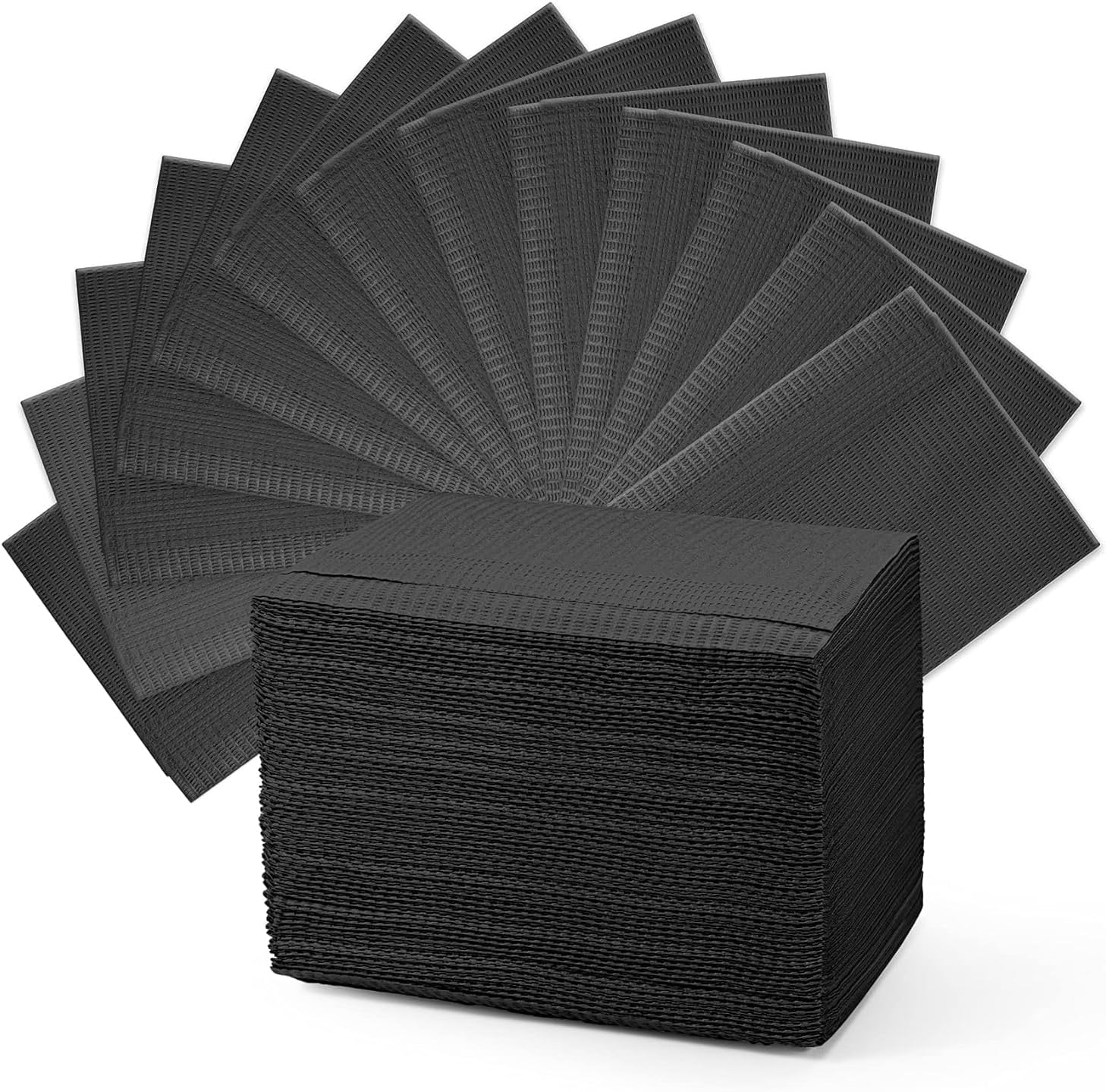 Amira Beauty Disposable Dental Bibs 13" X 18" 3 Ply Waterproof Tattoo Paper Sheet Piercing Tattoo Nail Tray Cover (50 Pcs)