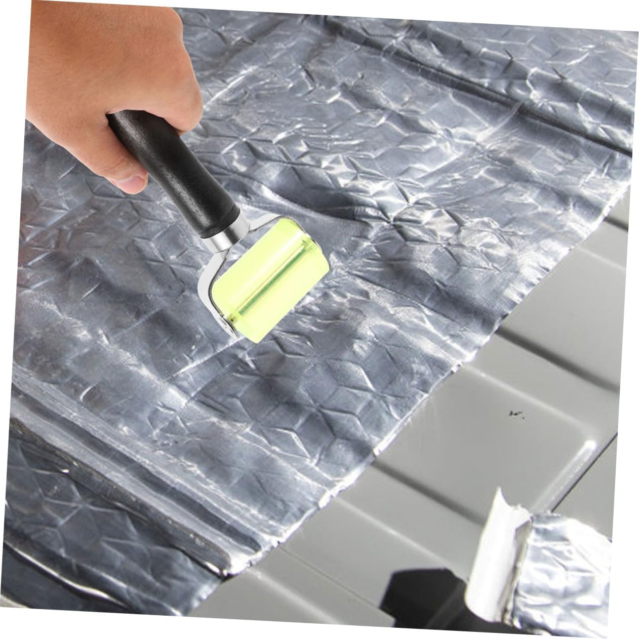 BUGUUYO Soundproofing Application Rolling Wheel Car Sound Deadening Tool Heat Insulation Material Automotive Sound Deadener for Car Audio Soundproofing image number 5