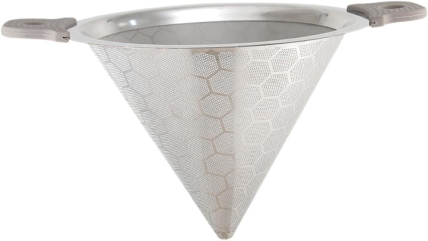 Fonowx Coffee Filter Cup Holder Double Handle Tea Leaf Funnel for Coffee Espresso image number 3
