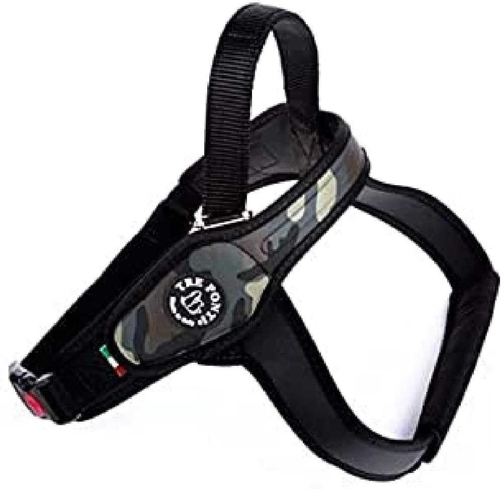 Pett. Large Dogs Size with Dorsal Cannete Edge Camouflage America Mis XXL