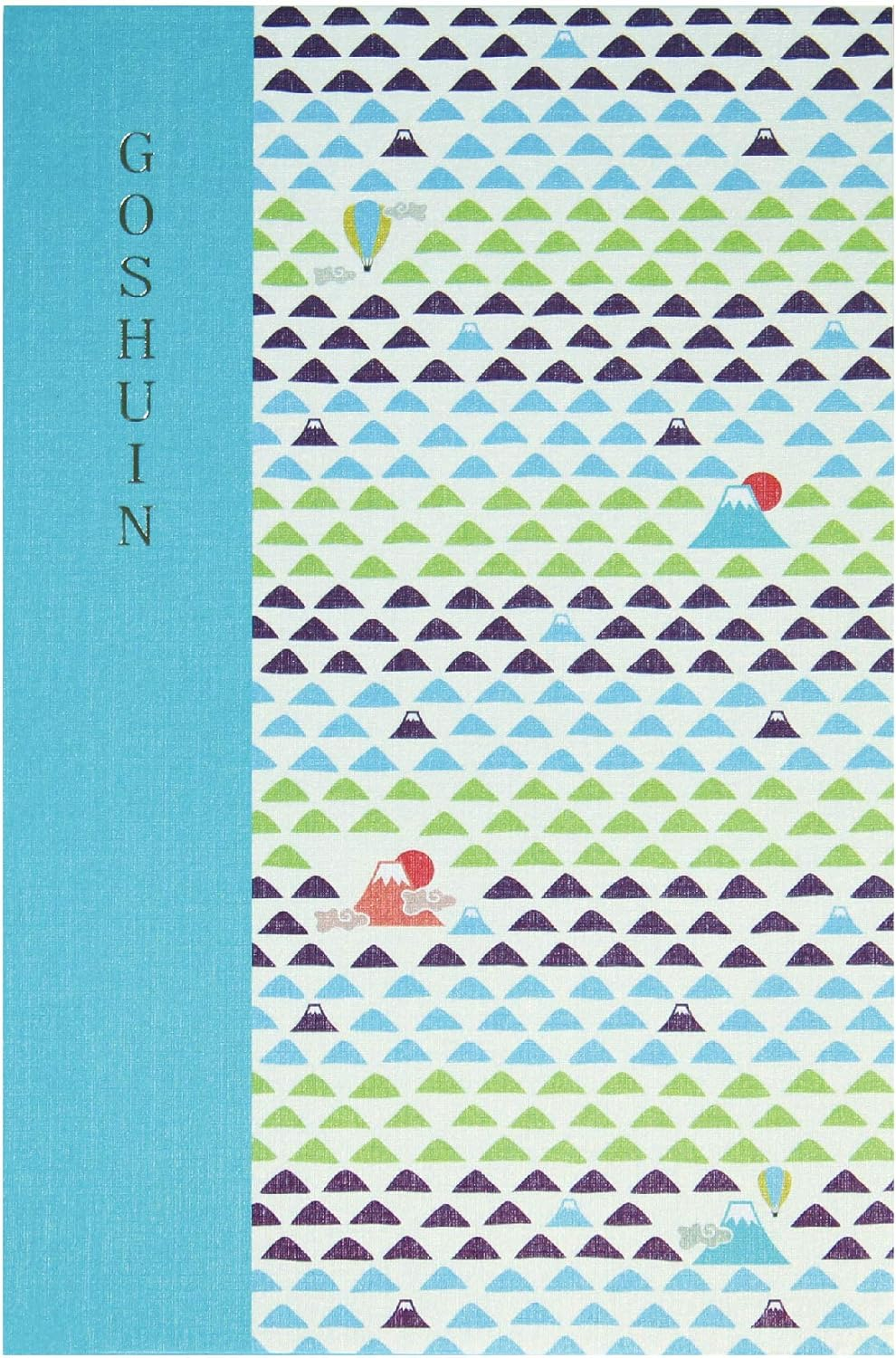 Goshuin Book, Shuin Book, Extra Large, Bellows, Komon+ Common Plus, Antarctic Kikkou - Arrow Rabbit image number 4