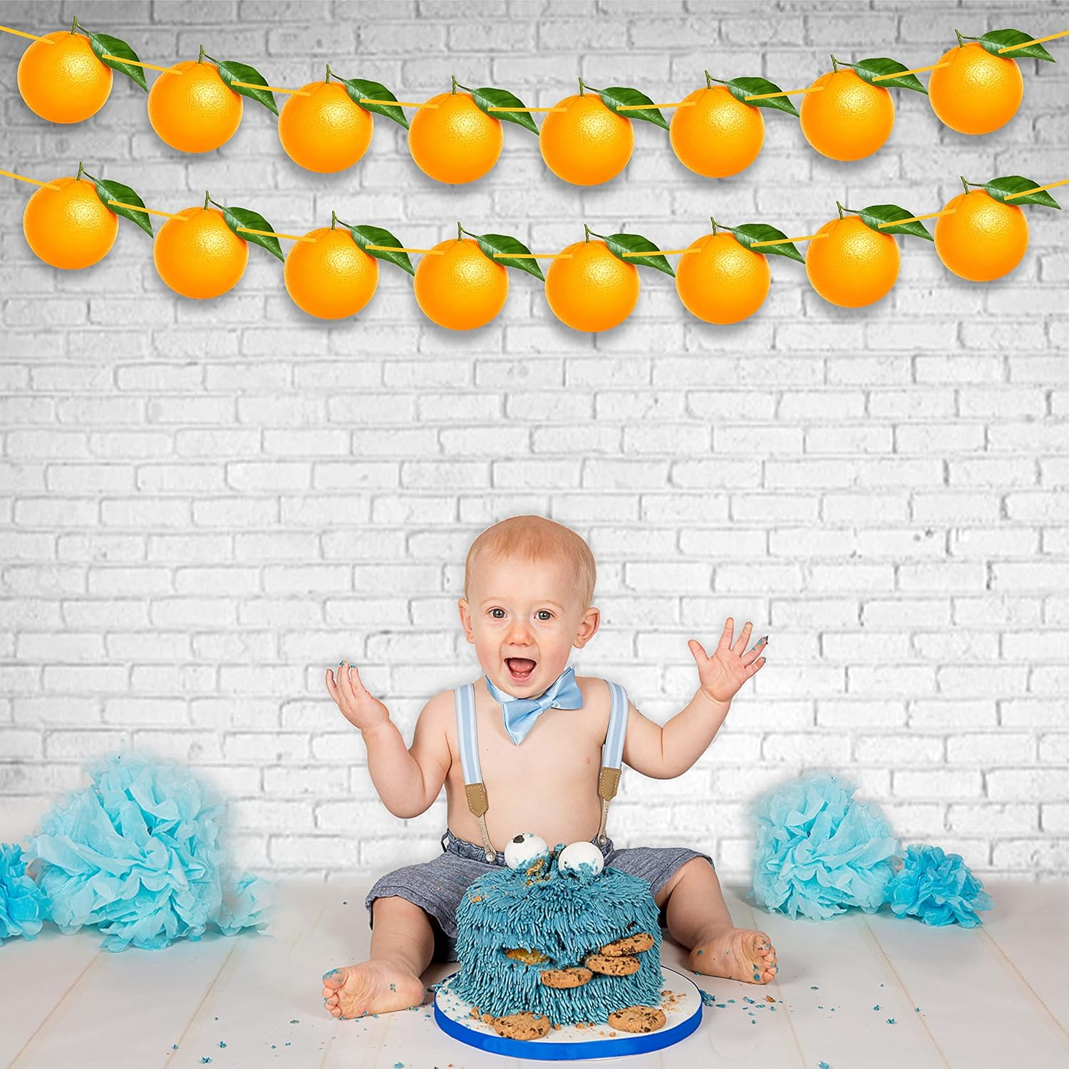 Orange Garland Decoration image number 1