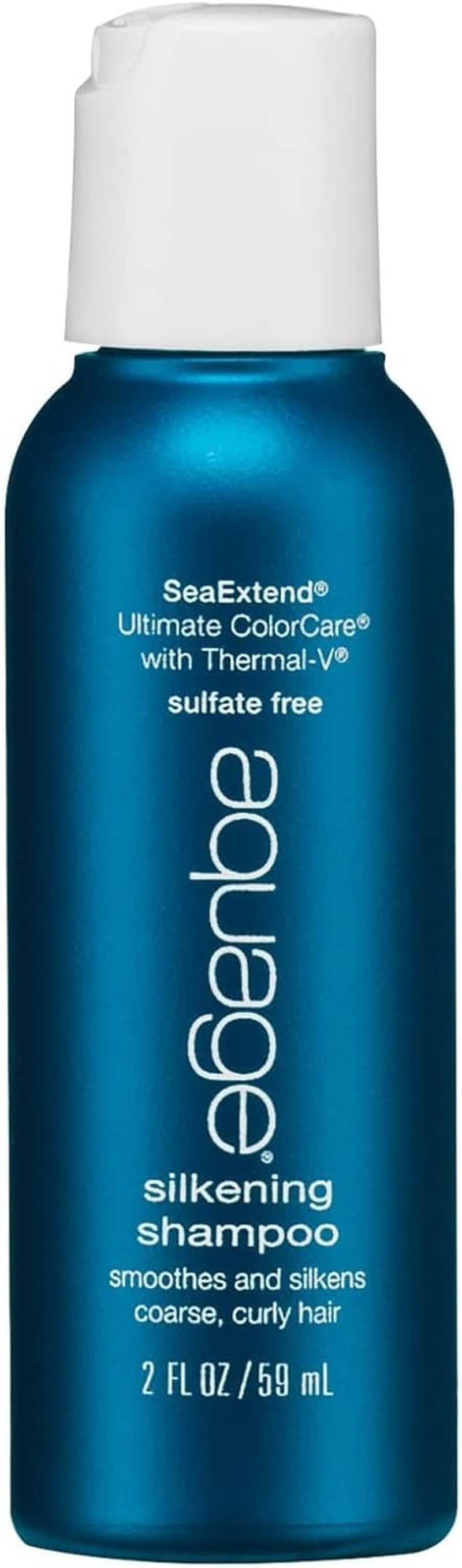 Seaextend Ultimate Colorcare with Thermal-V Silkening Shampoo by Aquage for Unisex - 2 Oz Shampoo