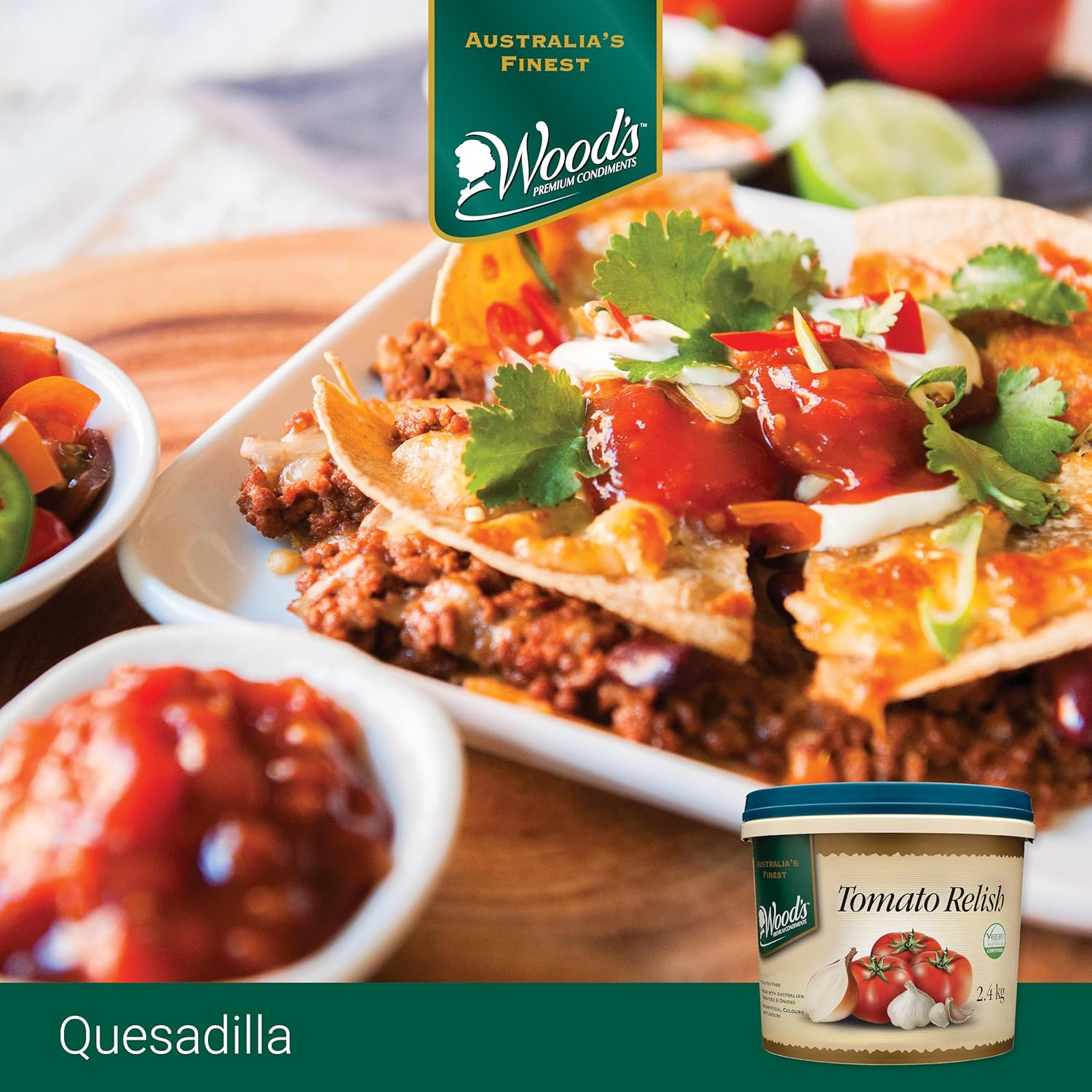 Wood'S Condiments Tomato Relish 2.4 Kg