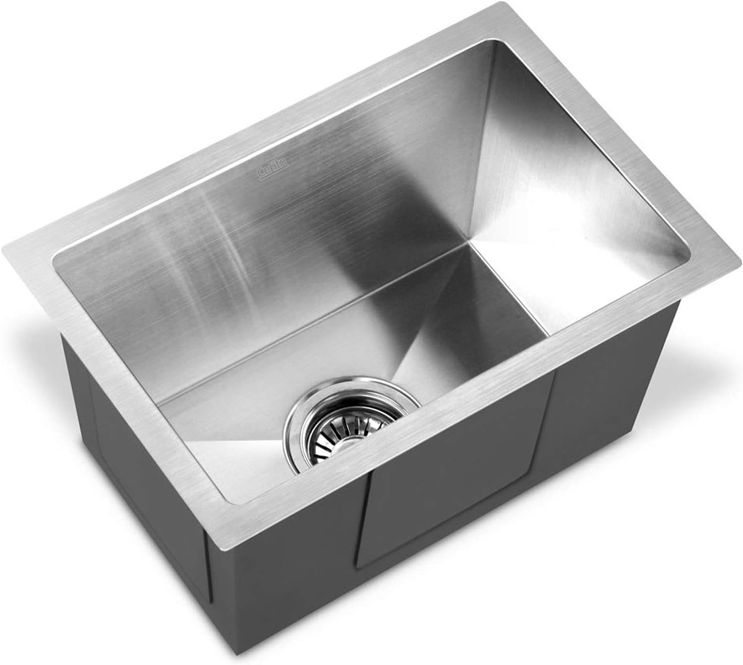 CEFITO Kitchen Sink 44X44Cm Stainless Steel Sink Sinks Handmade