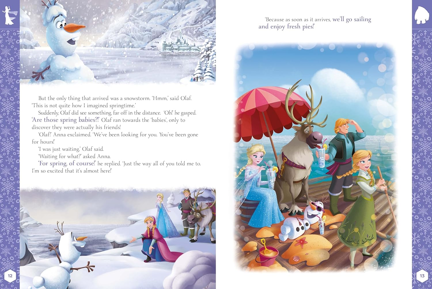 Frozen: My Deluxe Treasury of Bedtime Stories (Disney) image number 3