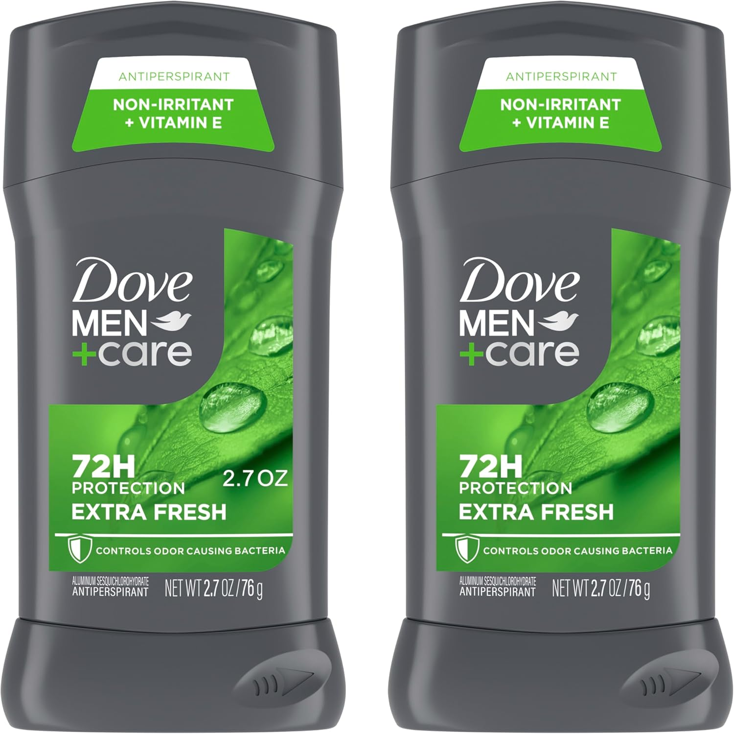 Dove Men+Care Antiperspirant Deodorant, Extra Fresh 2.7 Oz (Twin Pack) image number 6