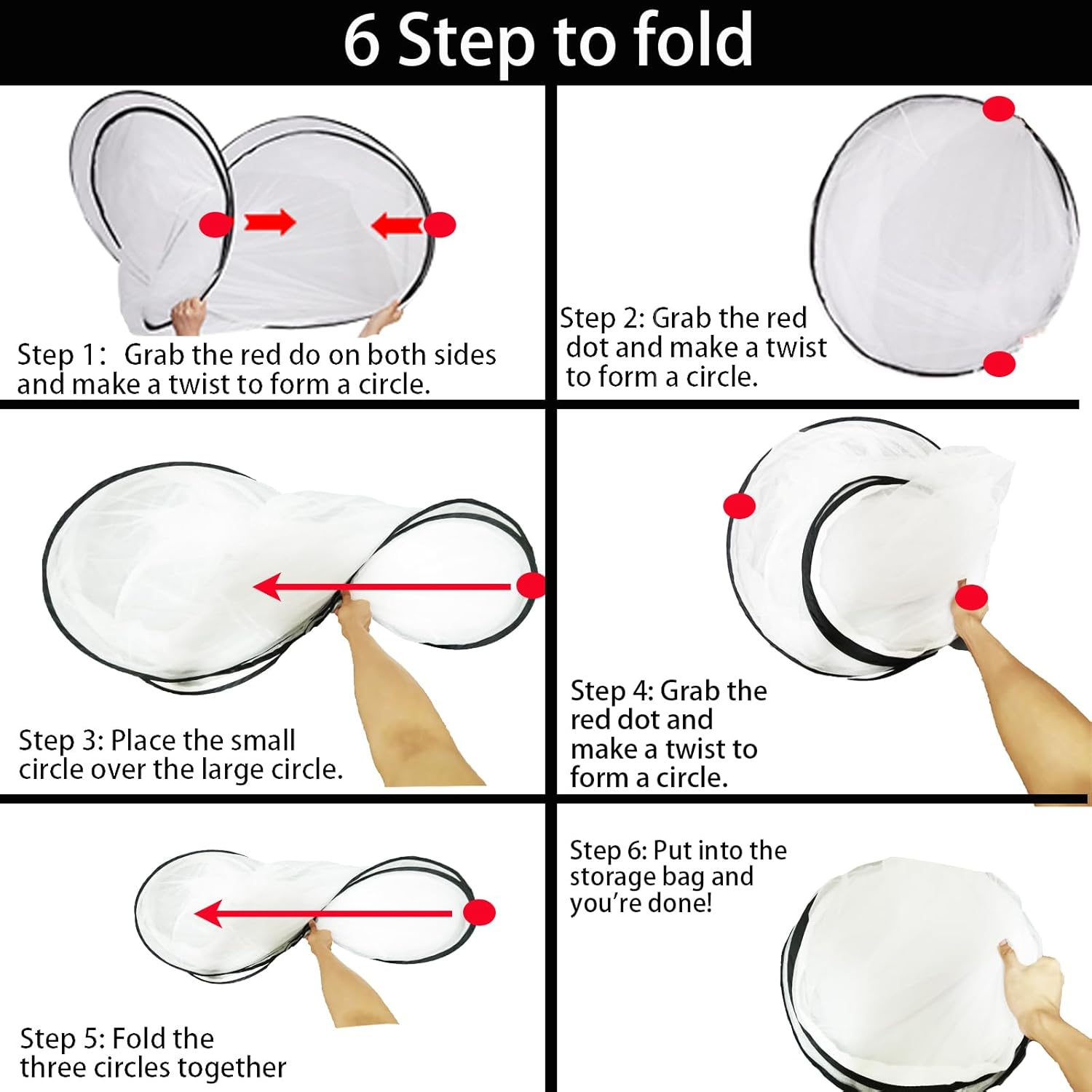 CMINGJ Large Pop up Mosquito Tent, Portable Foldable Mosquito Net for Bed Camping Travel Patio，Mosquito Net for Adults Baby (78 * 39 * 27Inch) (Black Adjustable Size) image number 1