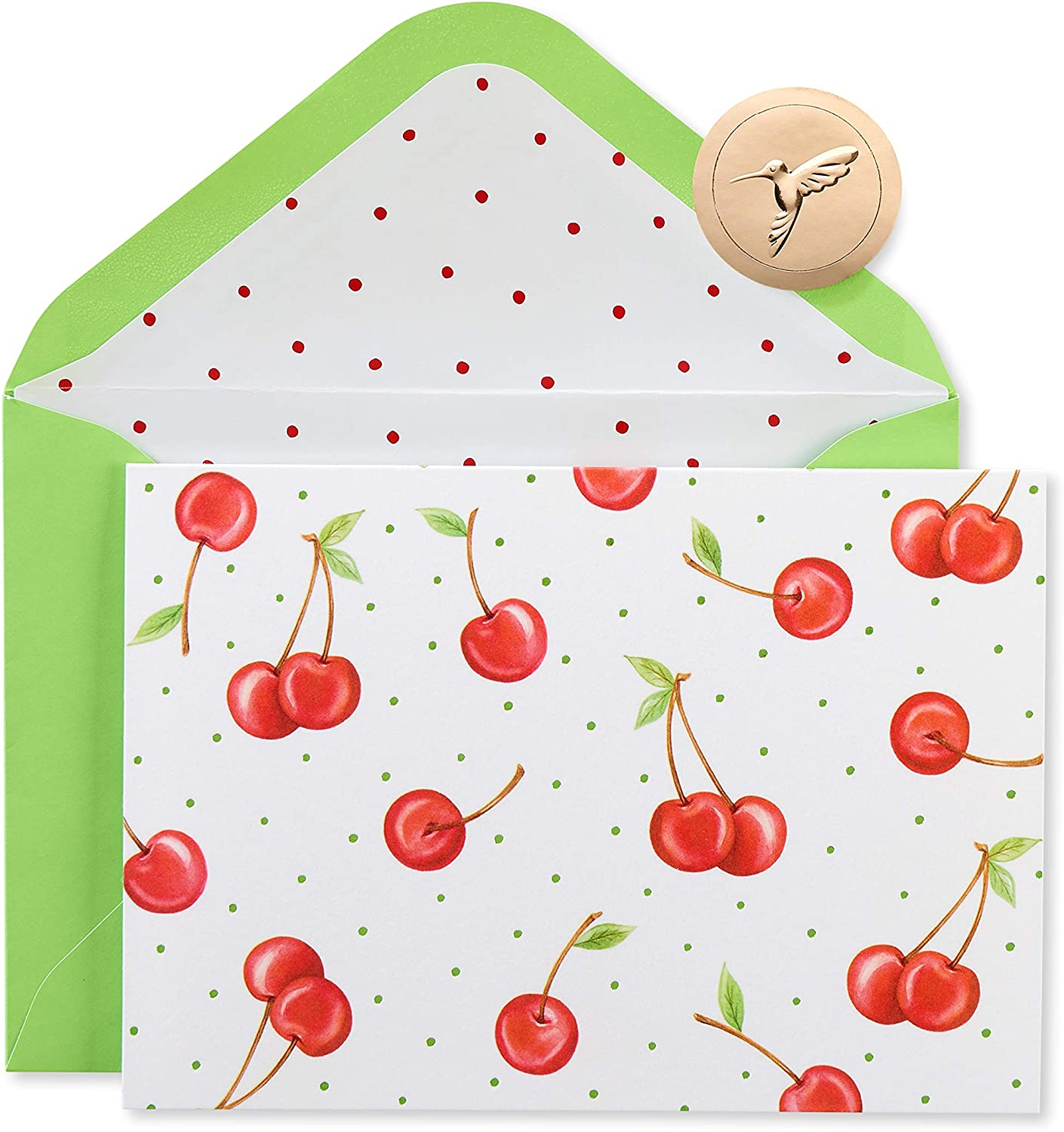 Papyrus Blank Cards with Envelopes, Hummingbird (12-Count)