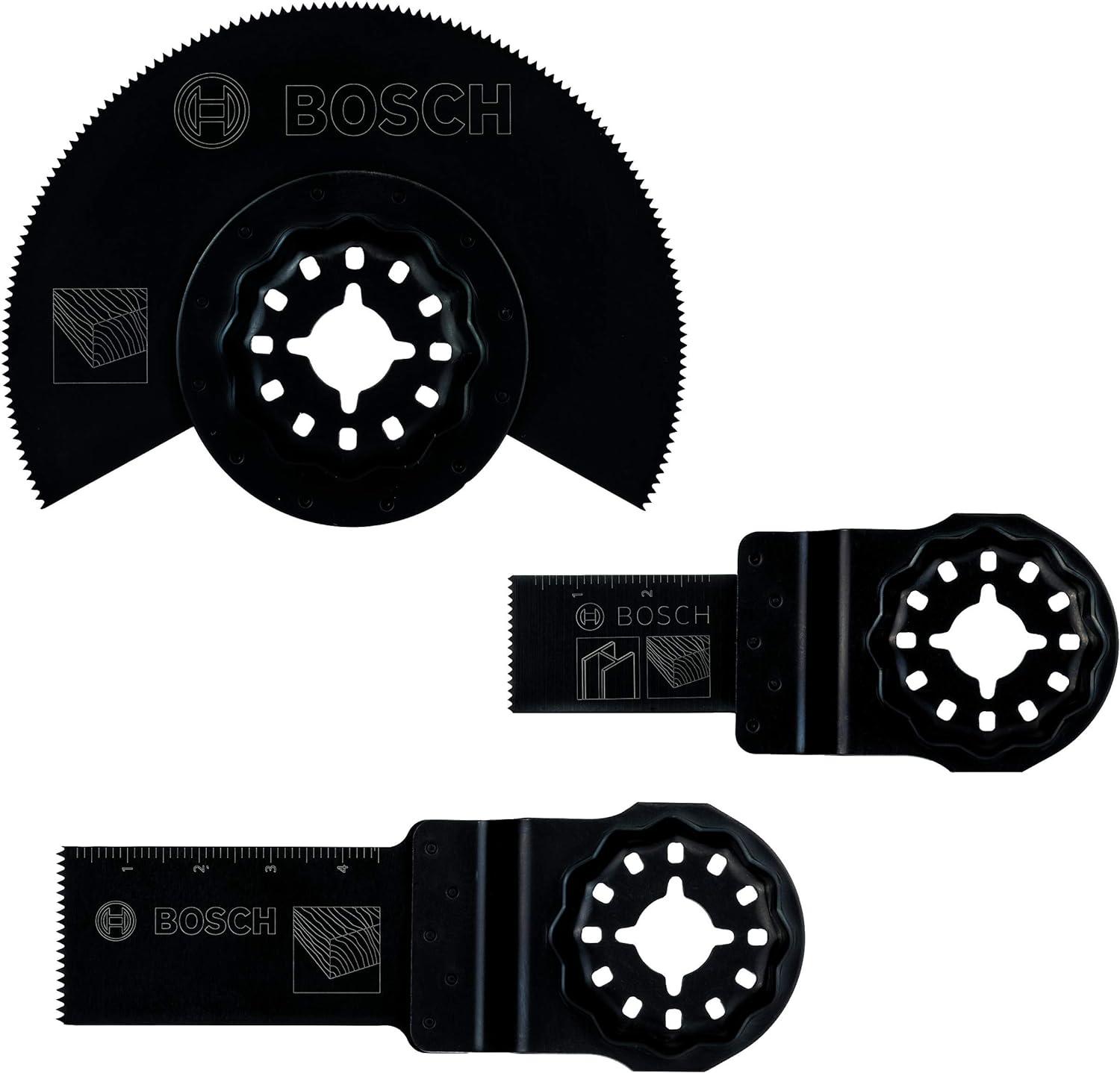 Bosch Accessories 3-Piece OMT Blade Starter Set Wood and Metal image number 1