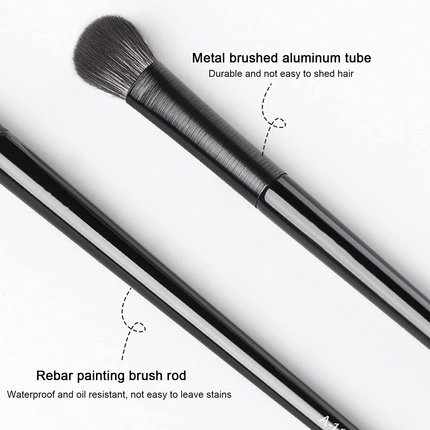 Eye Makeup Brush Set,Angled Brush Precision Eyeshadow Tools for Blending Defining Smudging Shading image number 4