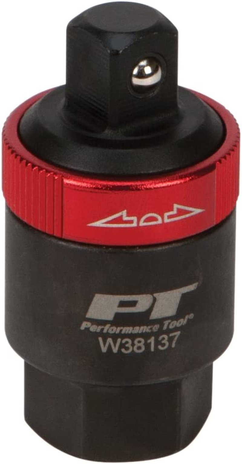 Performance Tool W38137 3/8-Inch Drive Ratcheting Adapter,Black image number 2
