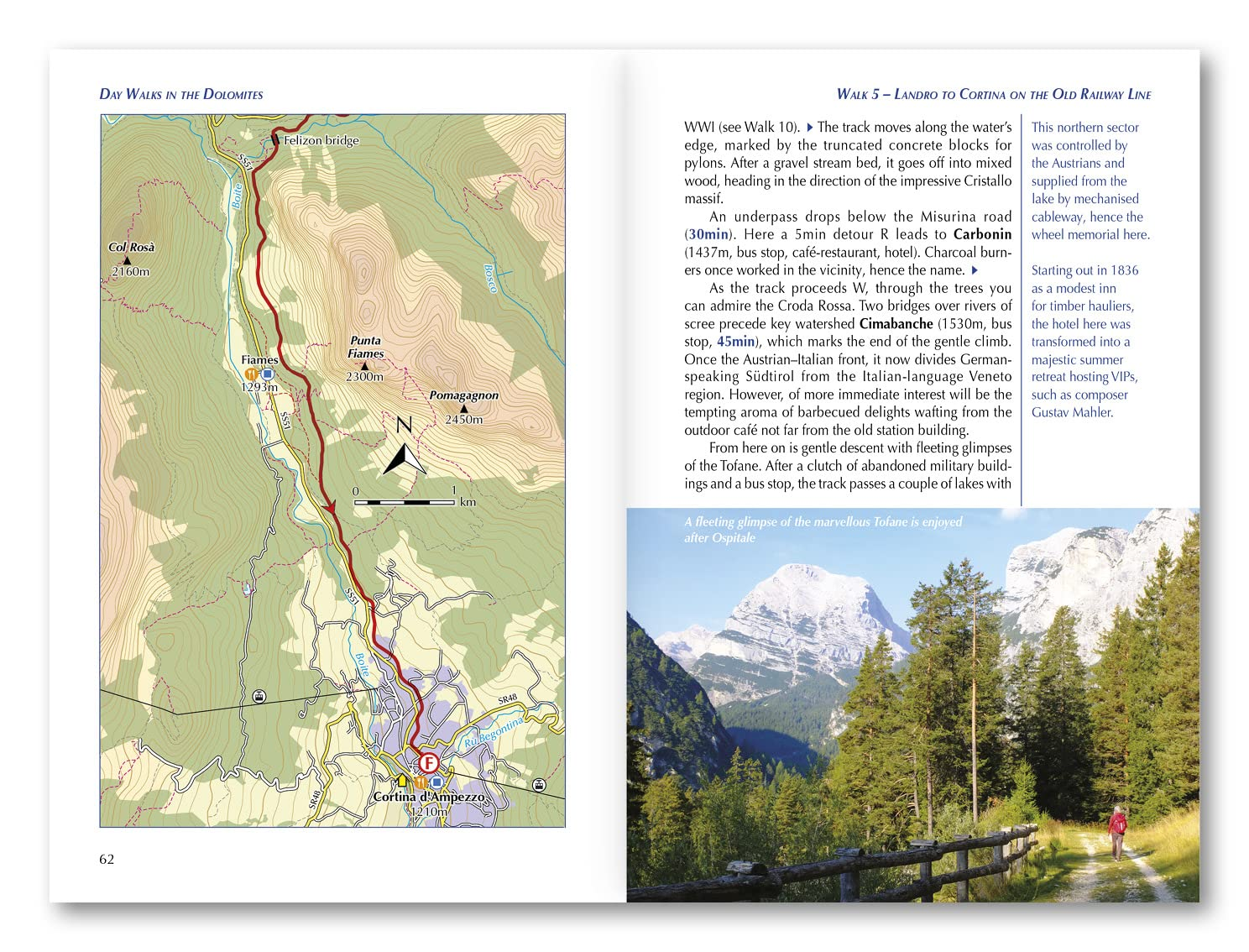 Day Walks in the Dolomites: 50 Short Walks and All-Day Hikes in the Italian Dolomites