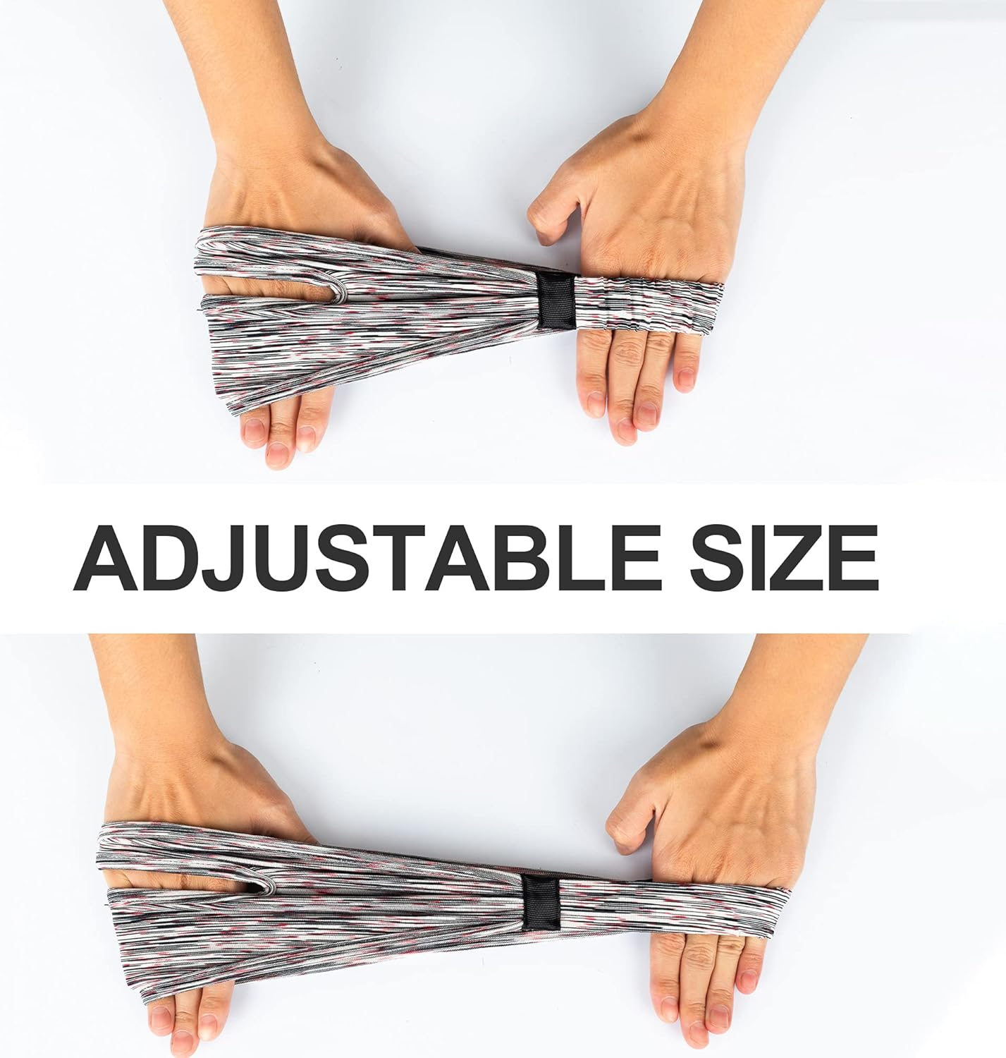 X-Super Home VR Eye Mask Cover Breathable Sweat Band Designed Adjustable Sizes HMD Padding for Use VR Workouts with Virtual Reality Headsets Oculus Quest 2 Go HTC Vive PS VR Gear VR (2Pcs) image number 4