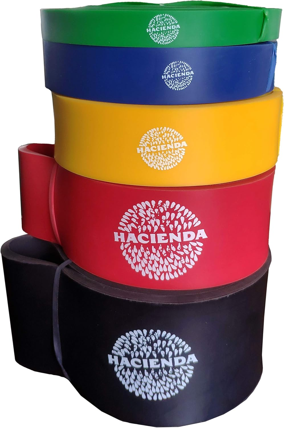 Hacienda Resistance Power Band, 4.5CM Latex Exercise Band, Premium Resistance Loops for Stretching, Physical Therapy, Workout, Yoga, Strength Training, Home Fitness image number 2