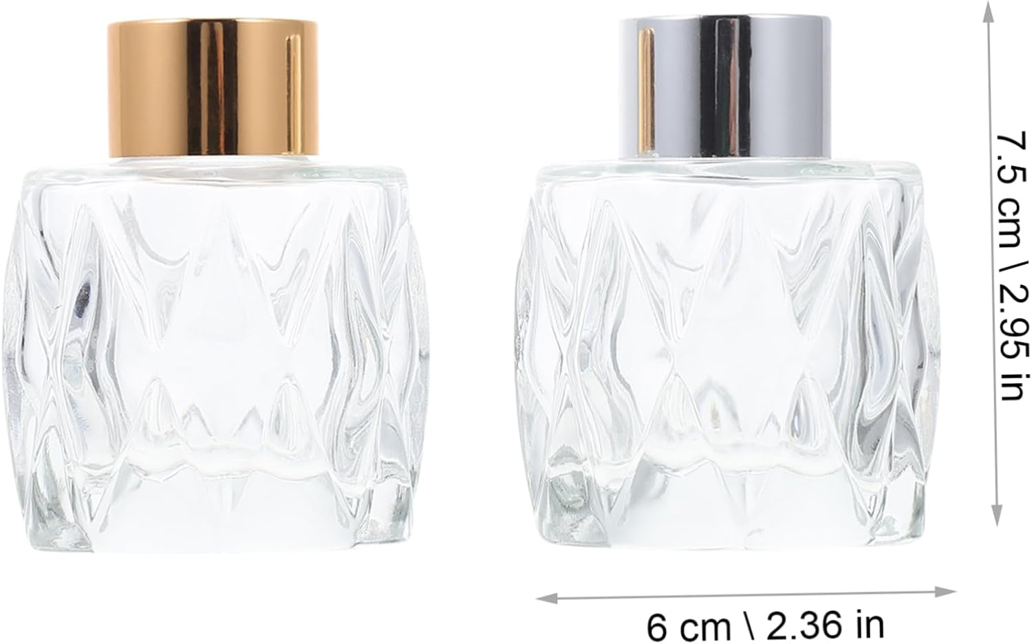 Glass Aromatherapy Bottles Empty Diffuser Bottles for Oil Decorative Fragrance for Home image number 6