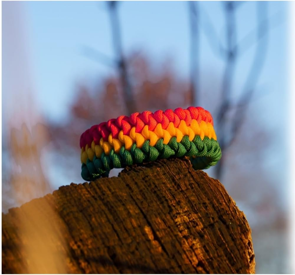 Jindizi Parachute Cord 550-3M Multifunction Paracord Rope for Survival, Camping, Climbing & Outdoor Gear (12 Colors, Durable) image number 4