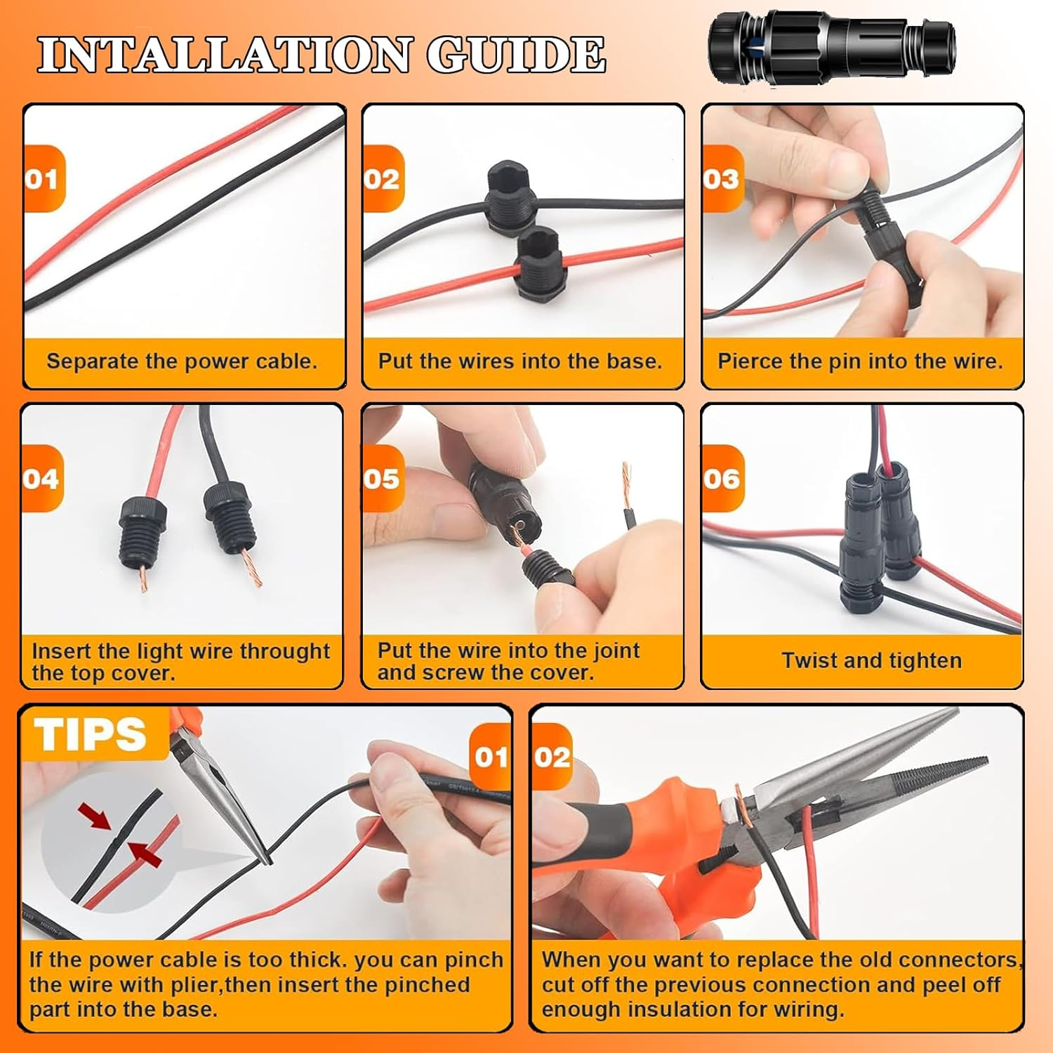 AHSELLUS Low Voltage Landscape Lights Outdoor LED Spotlights Garden Spot Lights Outdoor Pathway Lighting 5W 12V 24V IP66 Waterproof Spike Flood Lighting for Tree(8 Pack) image number 2