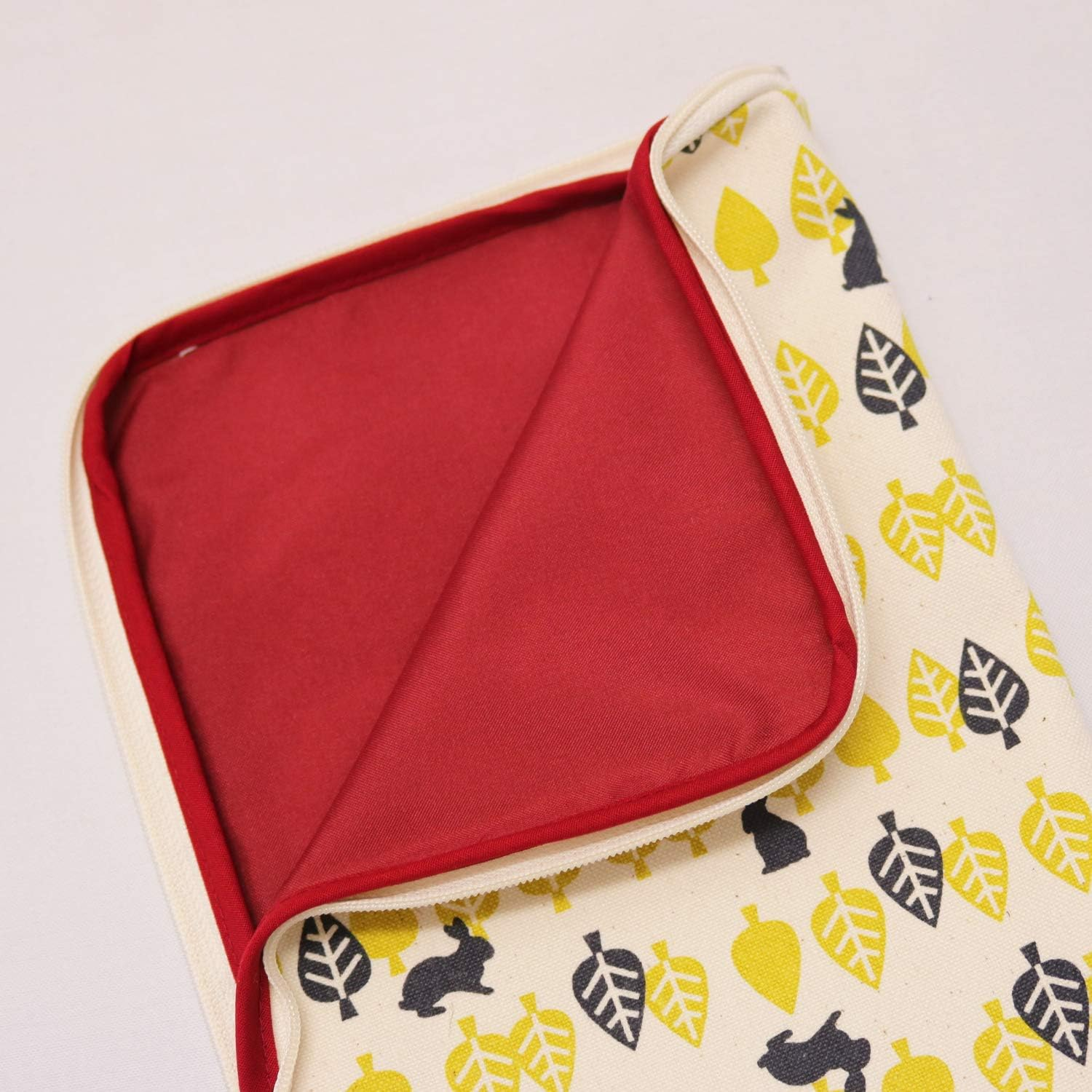 Kyoyu Techtec Canvas Goshuin Book L-Shaped Pouch, Rabbit image number 6