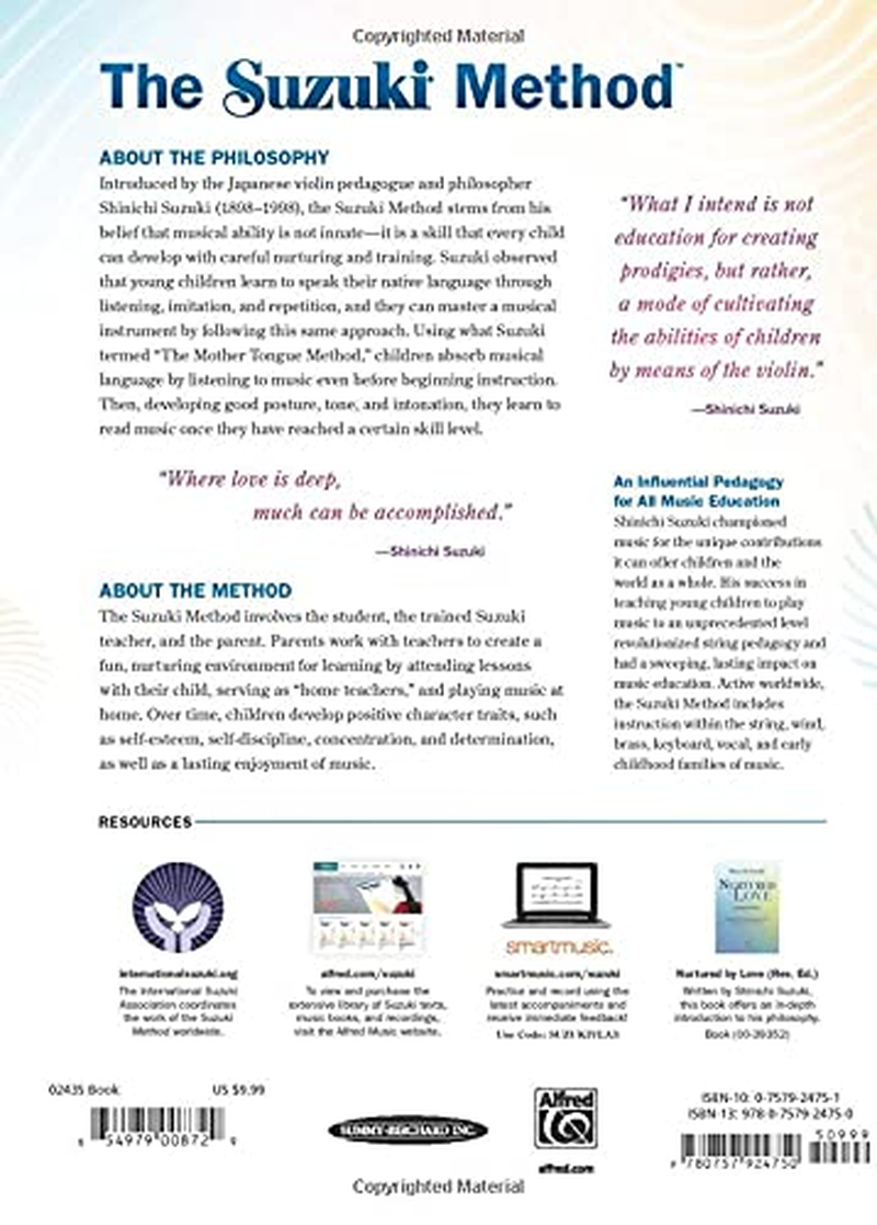 Suzuki Viola School, Volume 3: Viola Part: International Edition