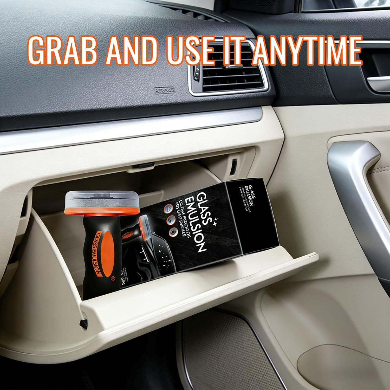 Glass Cleaner Oil Film Remover, Automotive Windshield & Residential Glass Emulsion Cleaner, Enhances Visibility for Safe Driving & Home Use image number 2