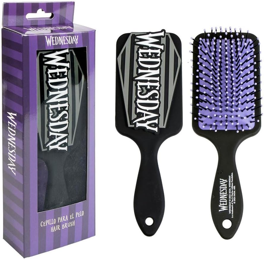 Wednesday Detangling Hair Brush for All Ages and Hair Types