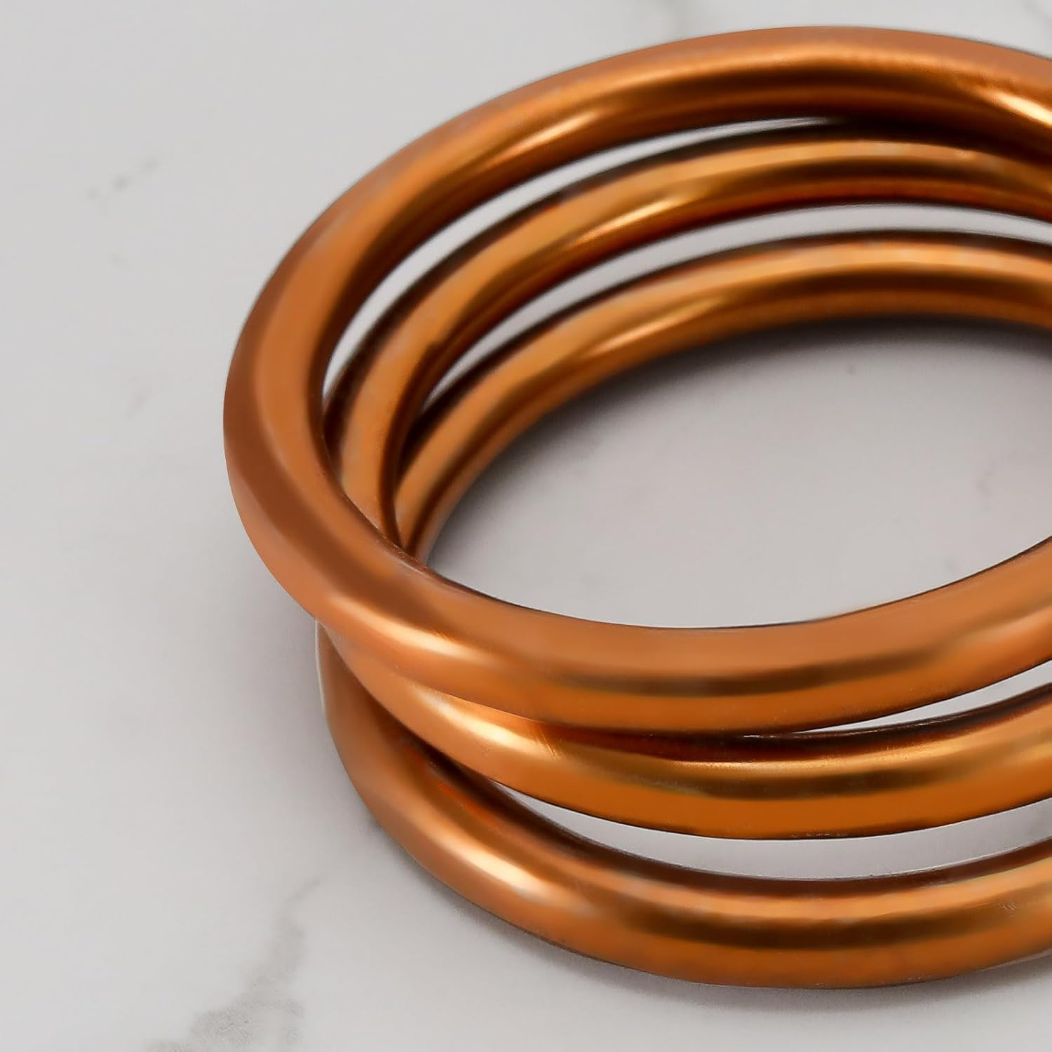 LT Easiyl 10Pcs 43Mm Motorcycle Exhaust Gaskets Compatible with Honda CB 650 F 650 FA Motorcycle Exhaust Muffler Gasket Exhaust Pipe O-Ring Washer Seal Ring image number 1