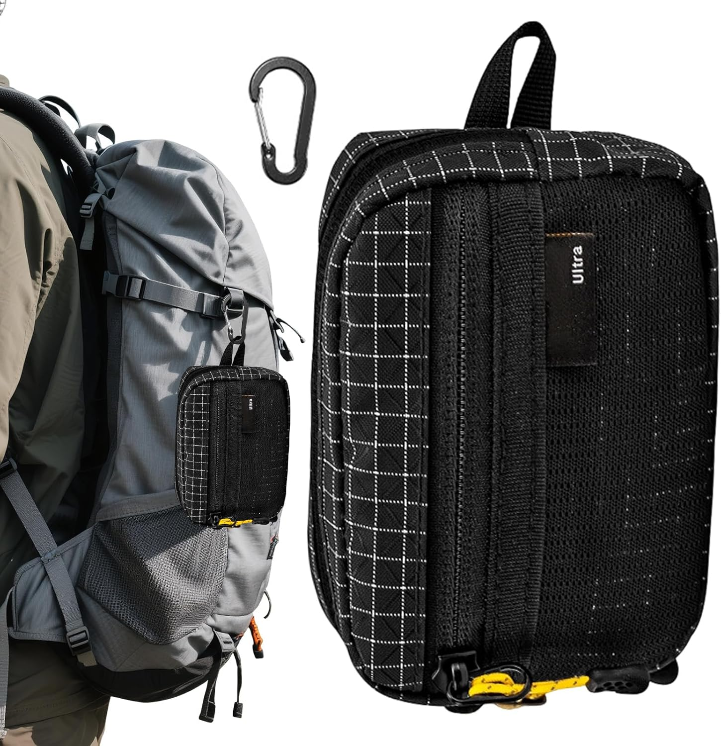 Portable Shoulder Strap Pouch, Waterproof Travel Bag for Daily Utility, Secure Multi-Pocket Organizer, Adorable Outdoor Gear Holder for Premium Sports Adventure and Casual Mobility Accessory