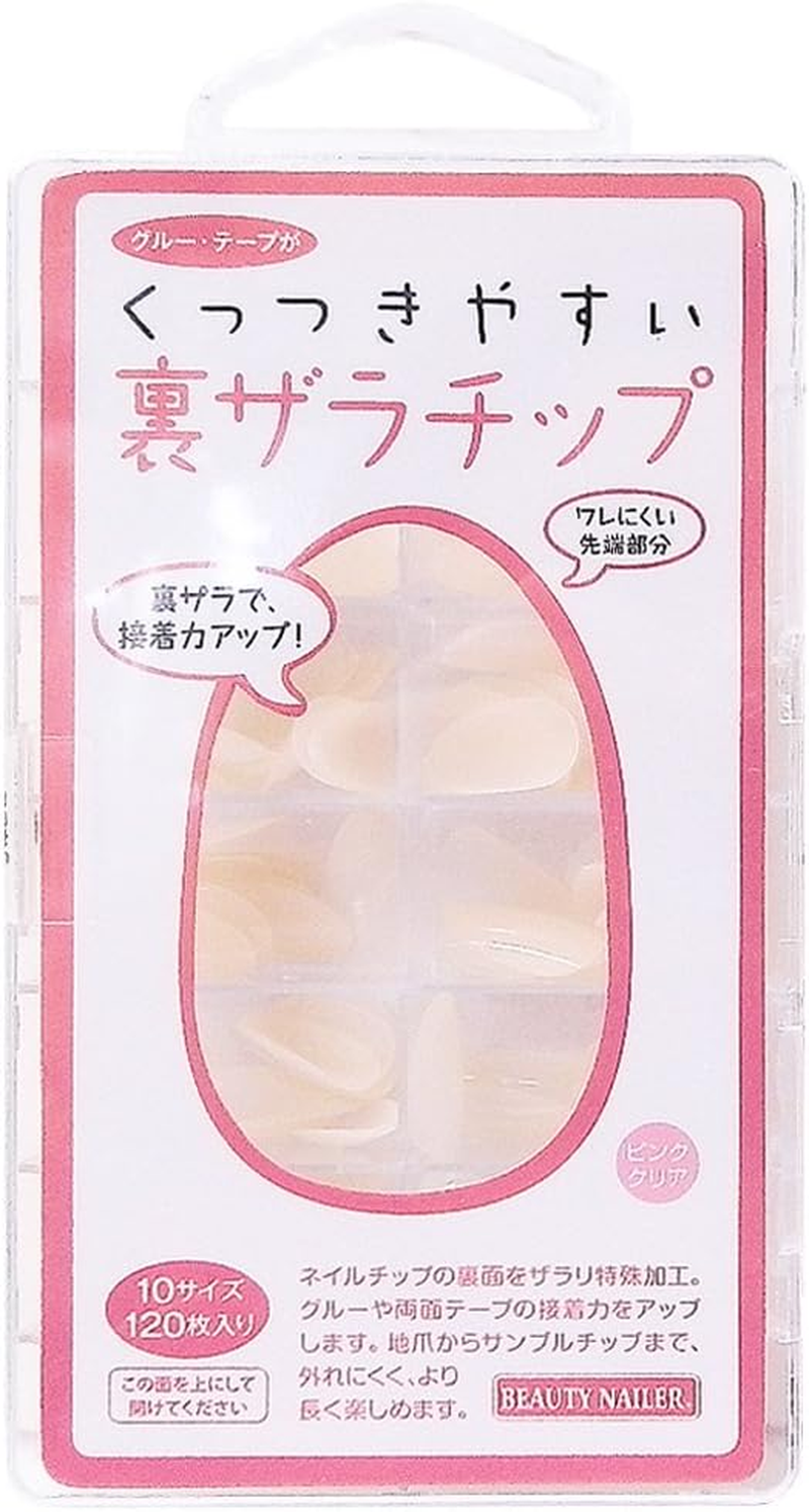 Beauty Nailer Nail Tip, Easy to Stick Back Zara Tip URA-2